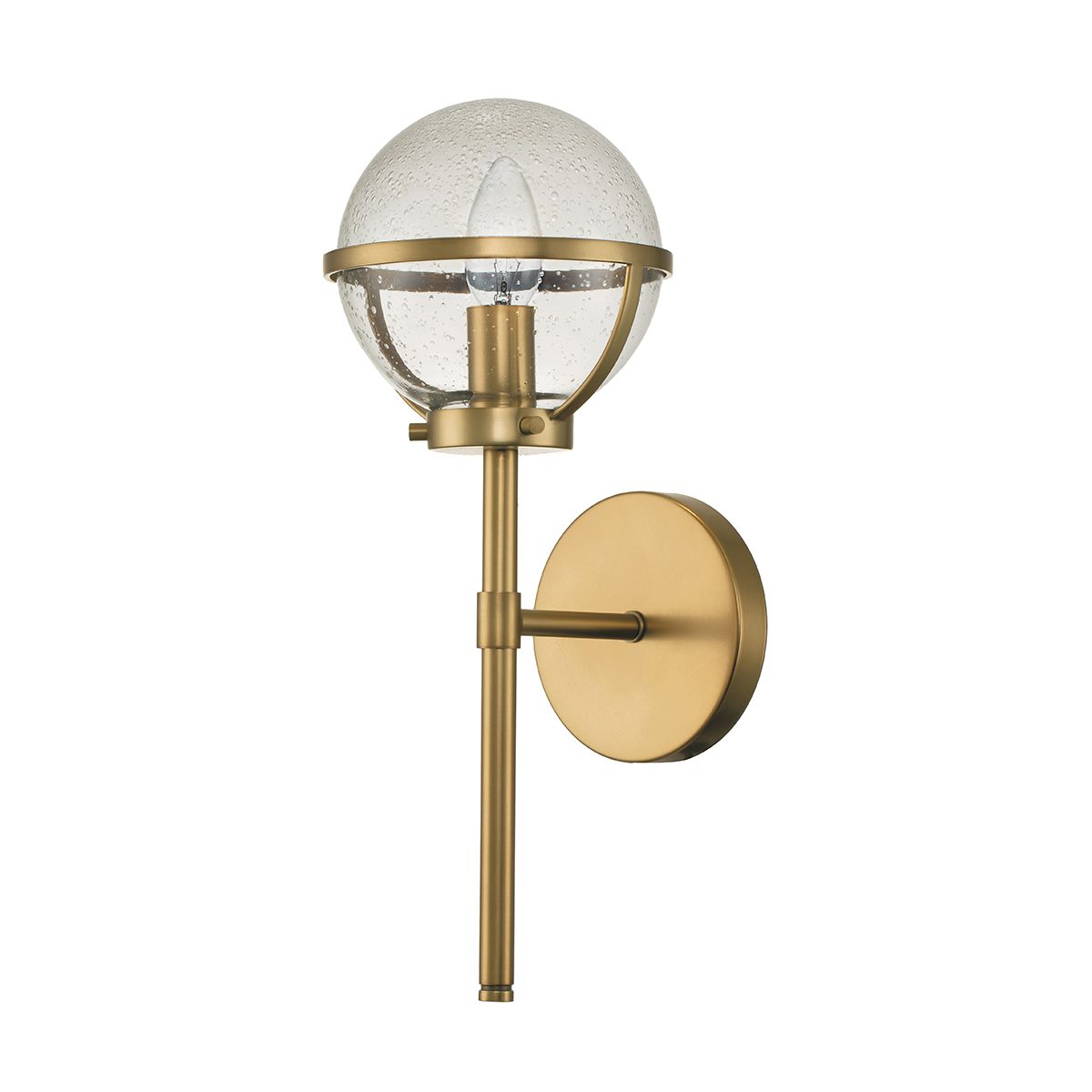 Bridport Single Wall Light - Brass