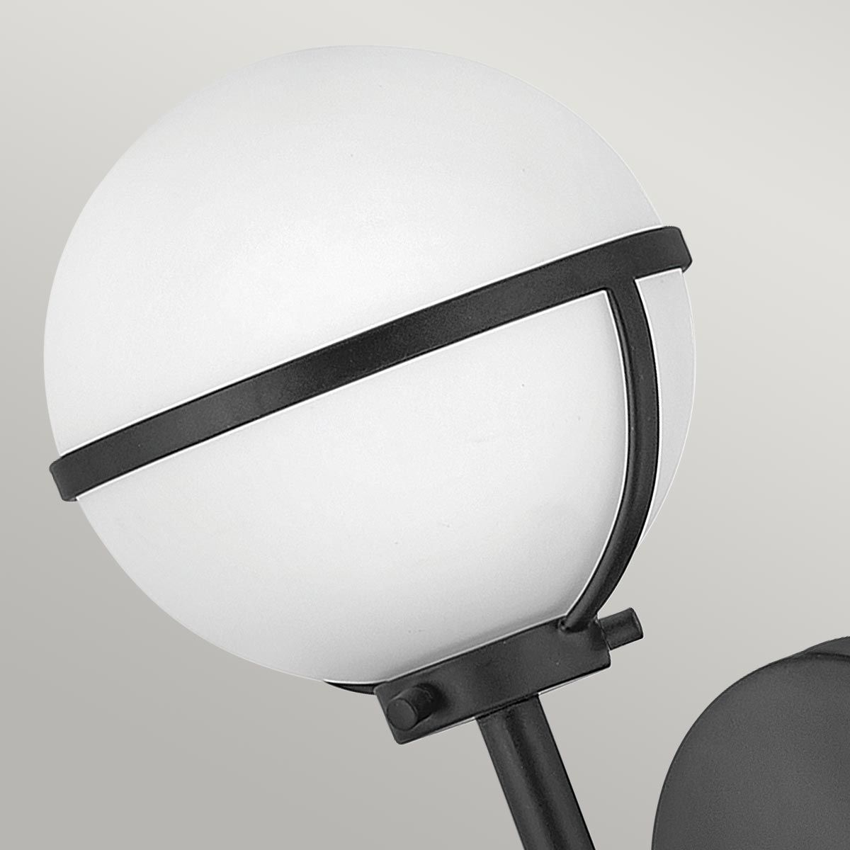 Bridport Single Wall Light - Black