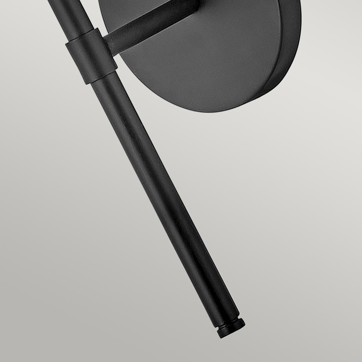 Bridport Single Wall Light - Black