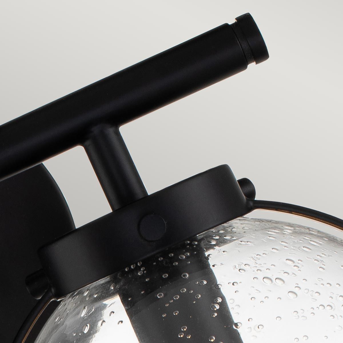 Bridport Double Wall Light - Black