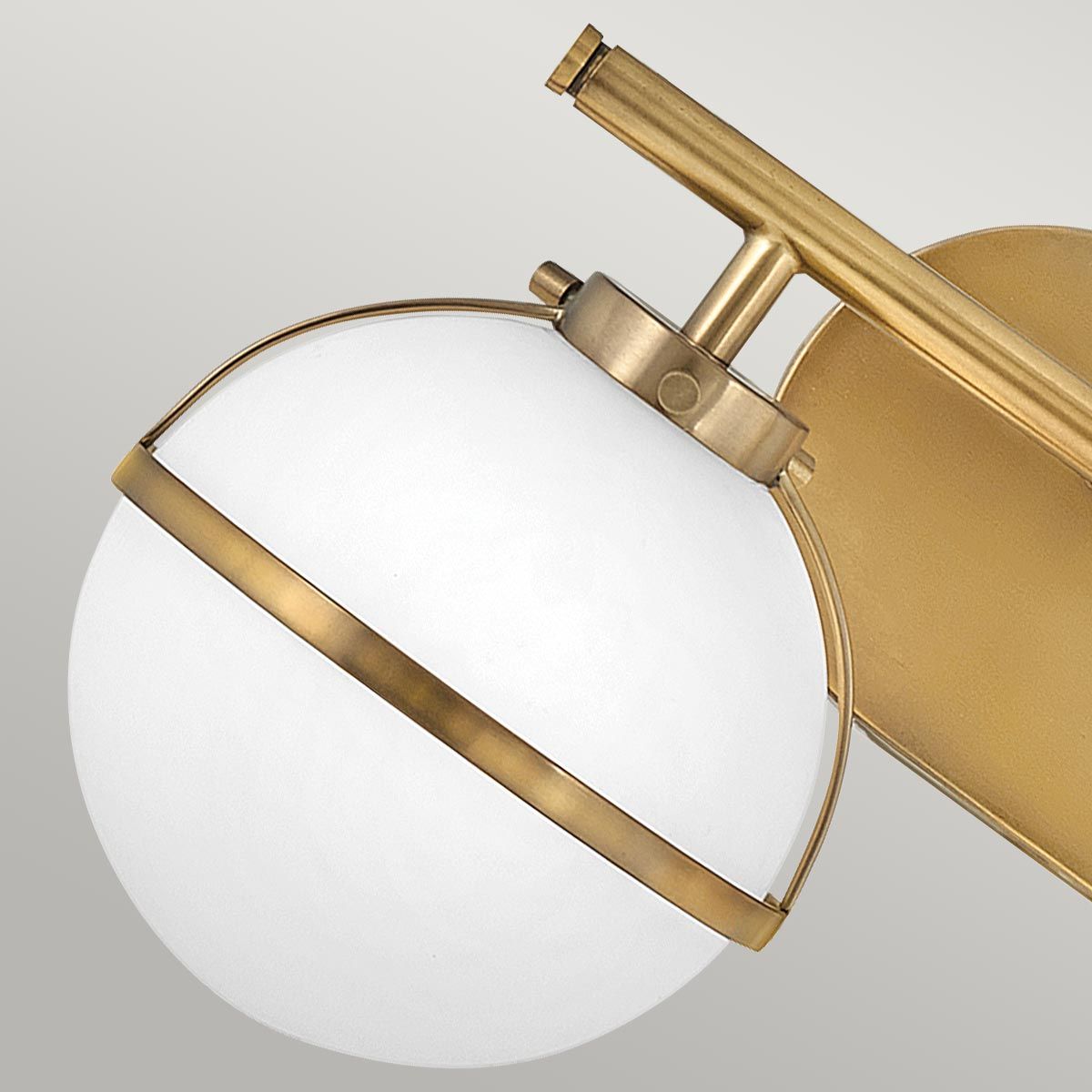 Bridport Double Wall Light - Brass