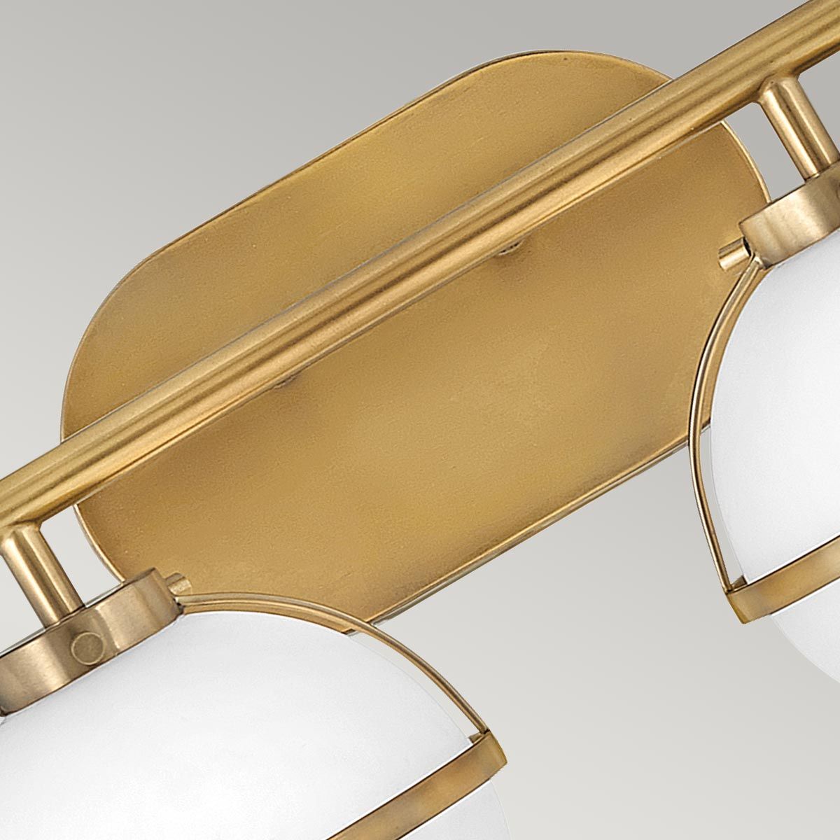 Bridport Double Wall Light - Brass