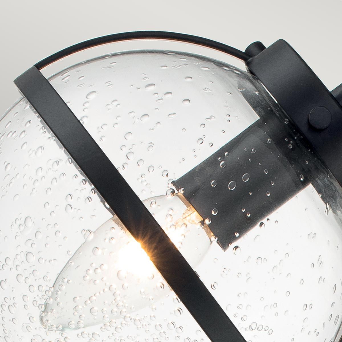 Bridport Triple Wall Light - Black