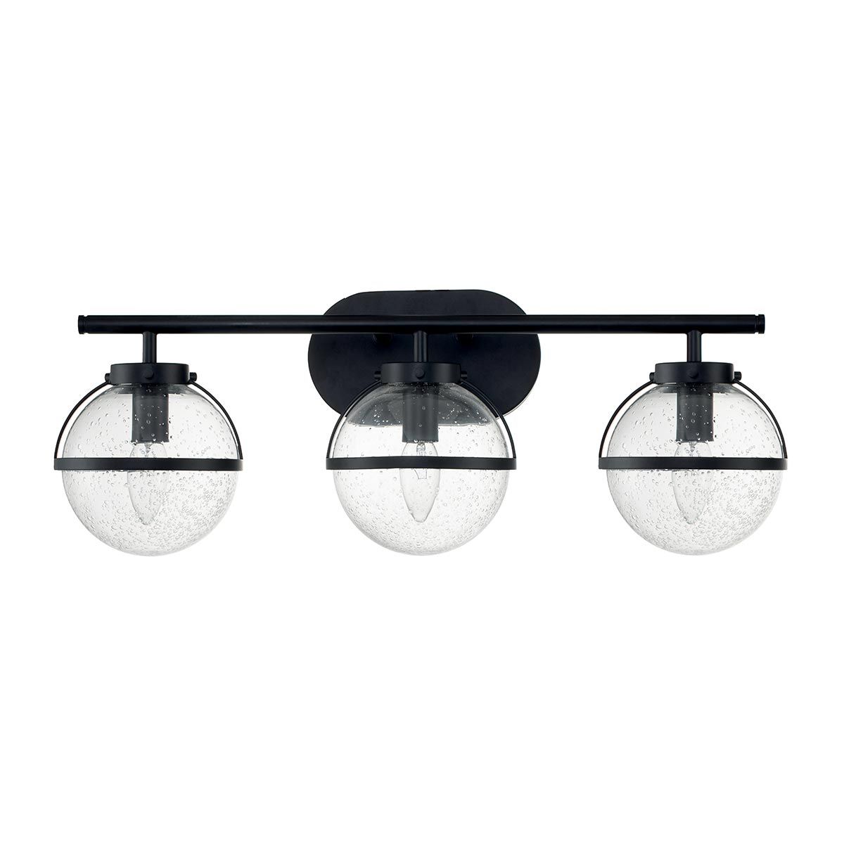 Bridport Triple Wall Light - Black