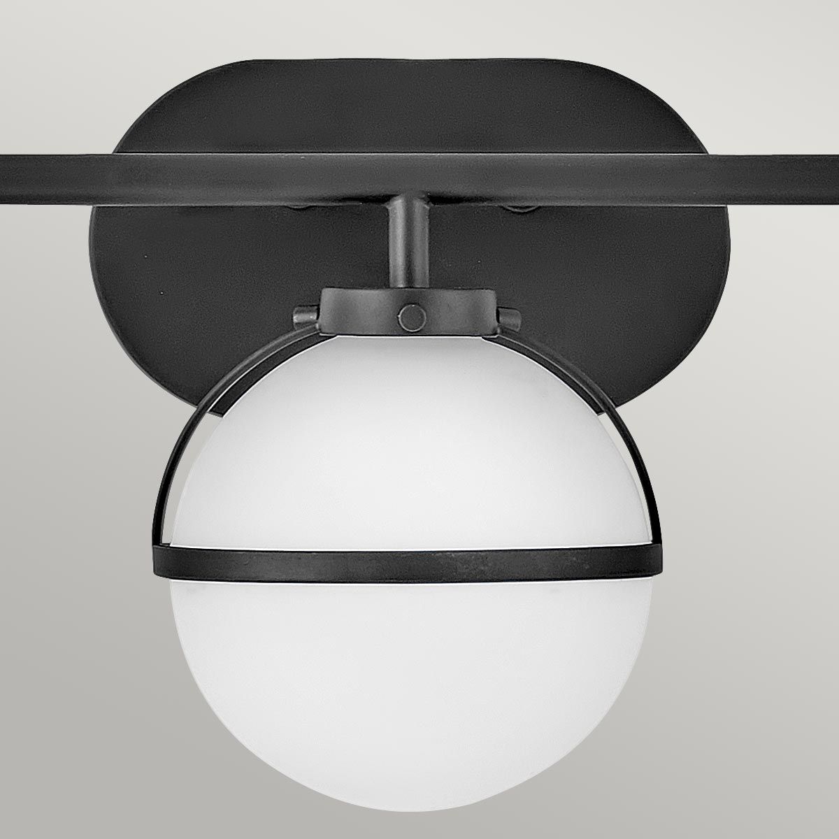 Bridport Triple Wall Light - Black