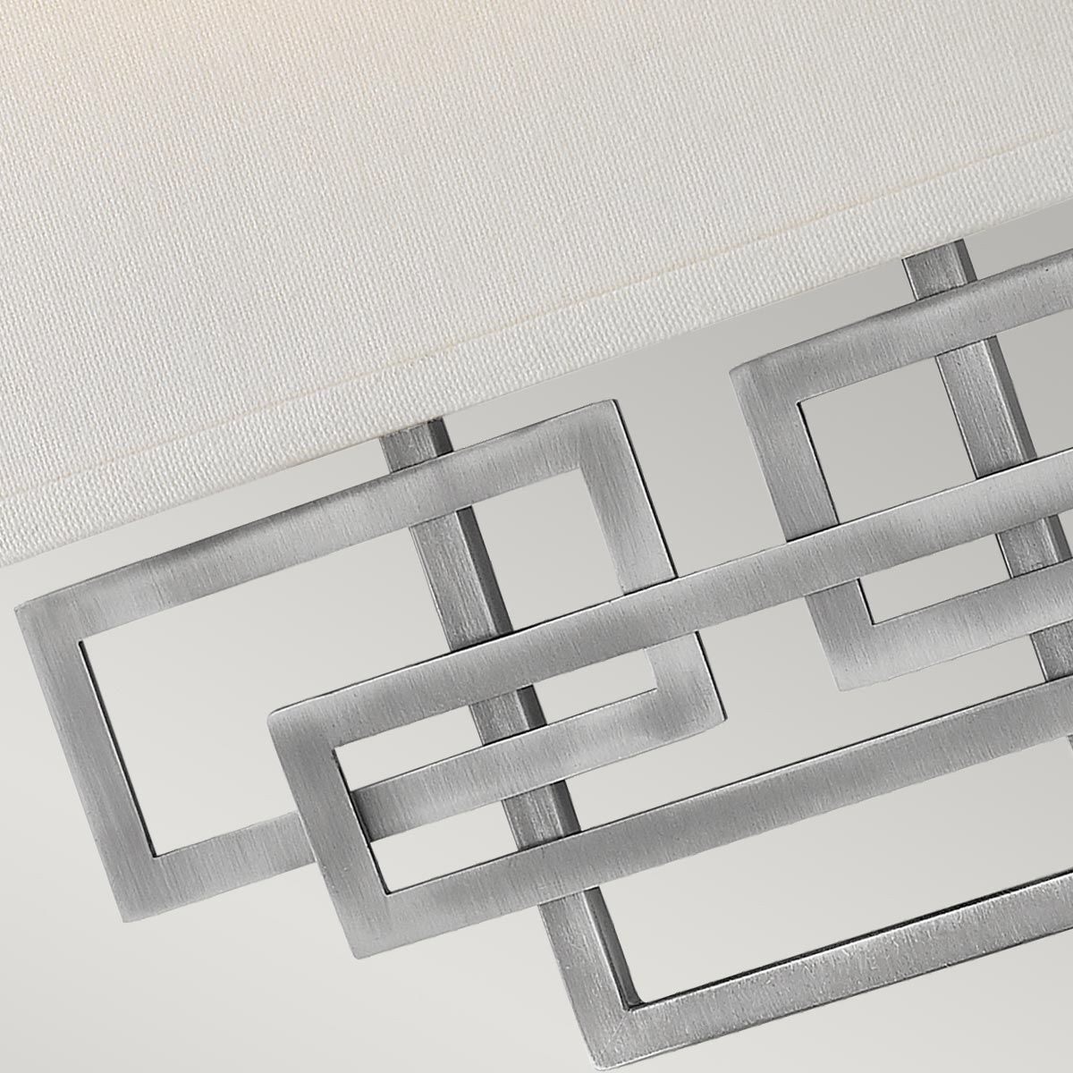 Davos Double Wall Light - Nickel