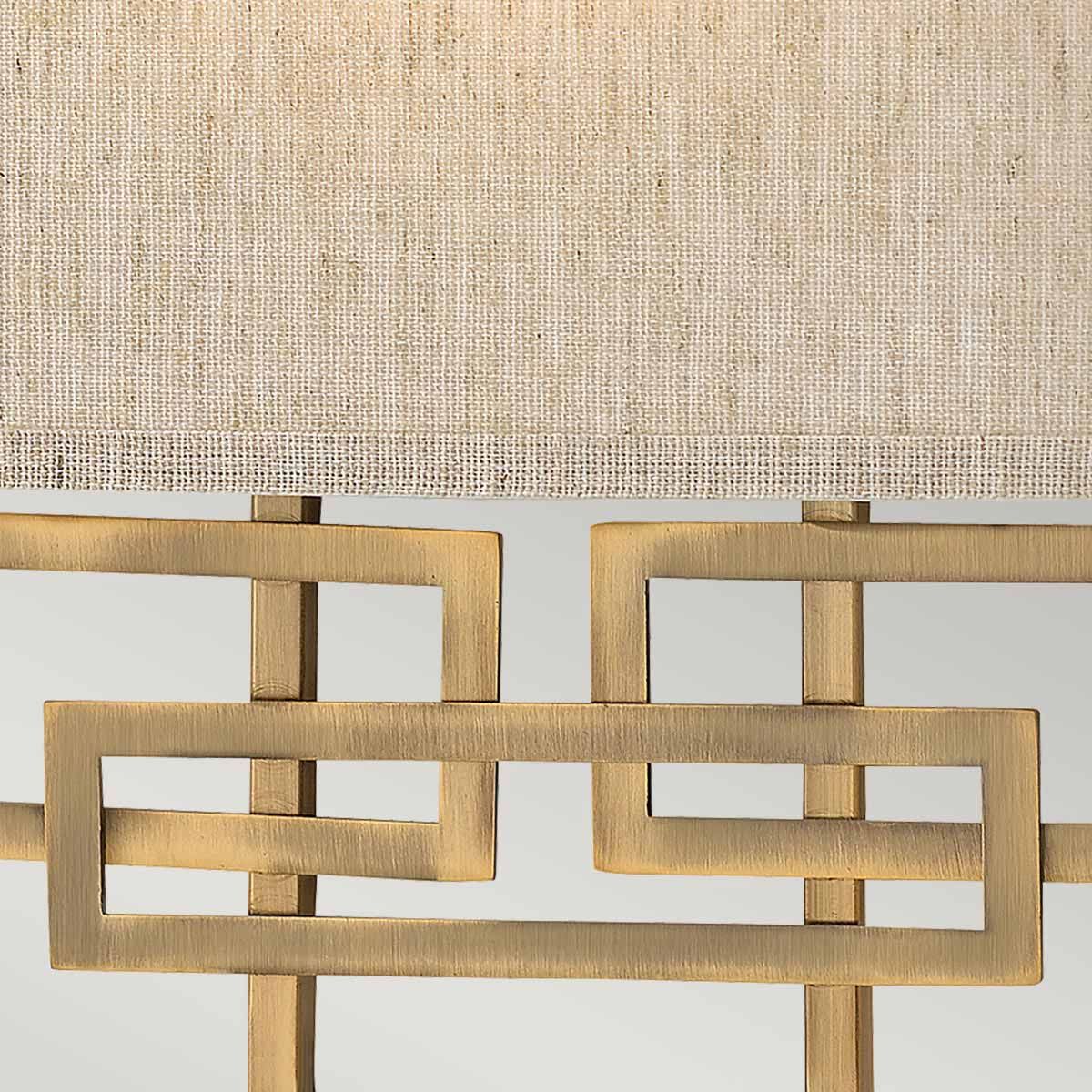 Davos Double Wall Light - Bronze