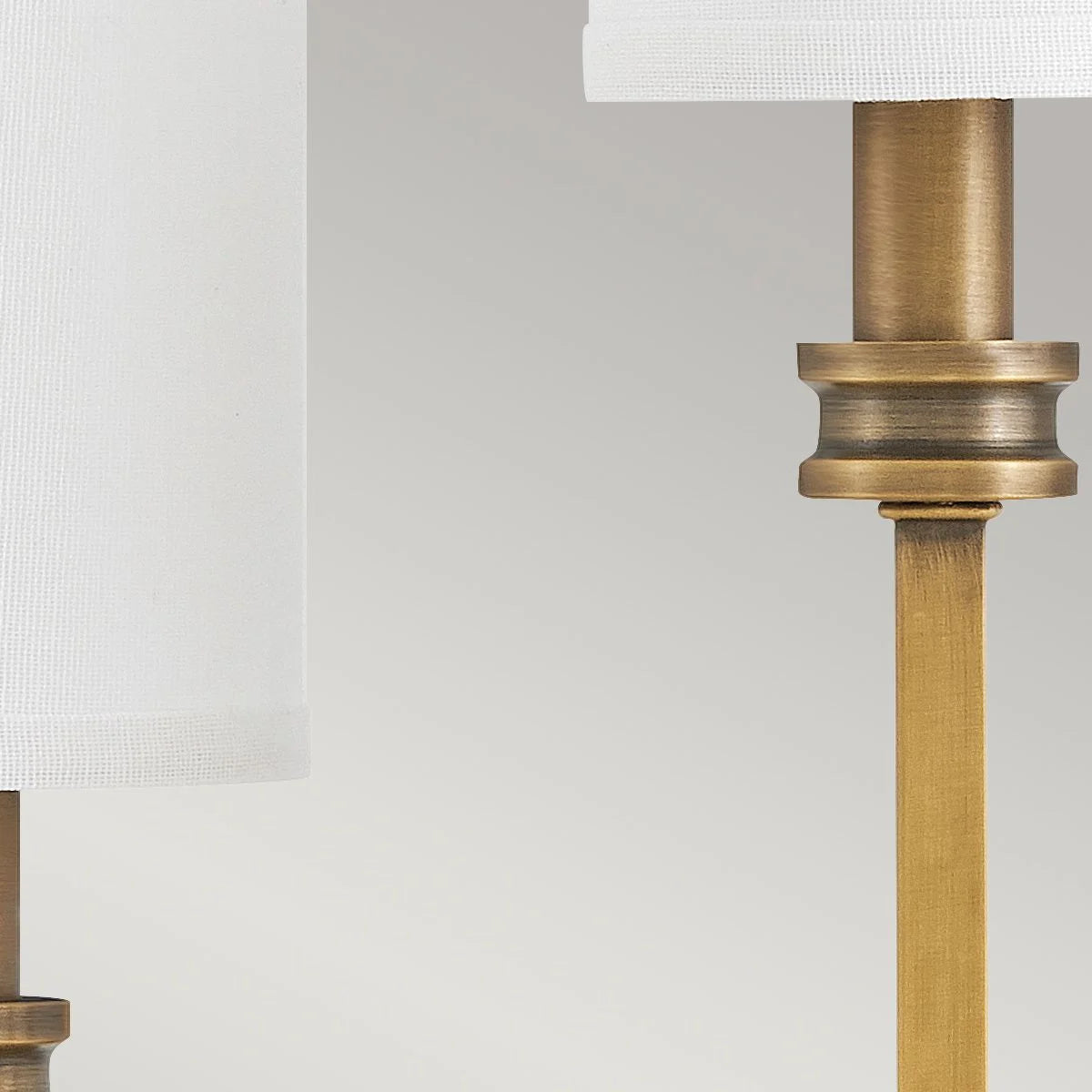 Eloise Triple Large Wall Light - Brass