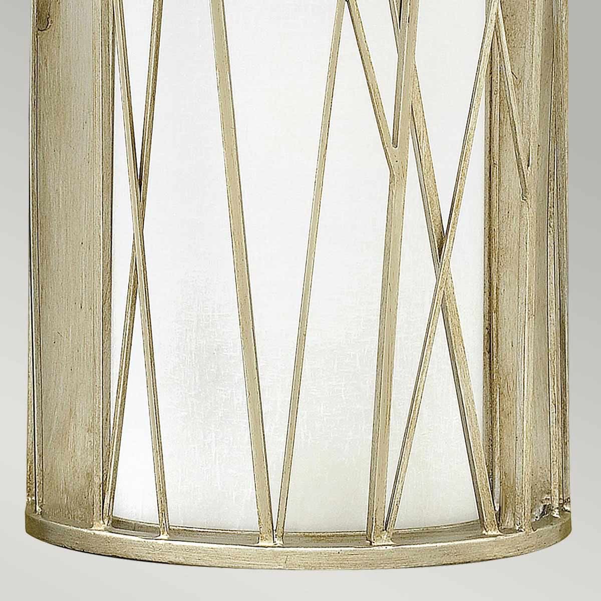 Nest Single Wall Light - Silver