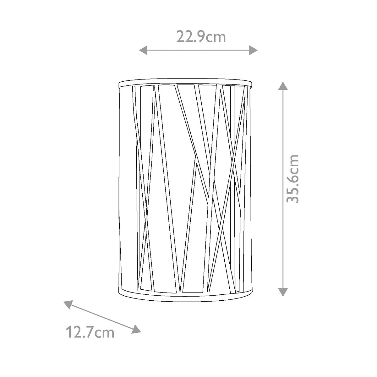 Nest Single Wall Light - Silver