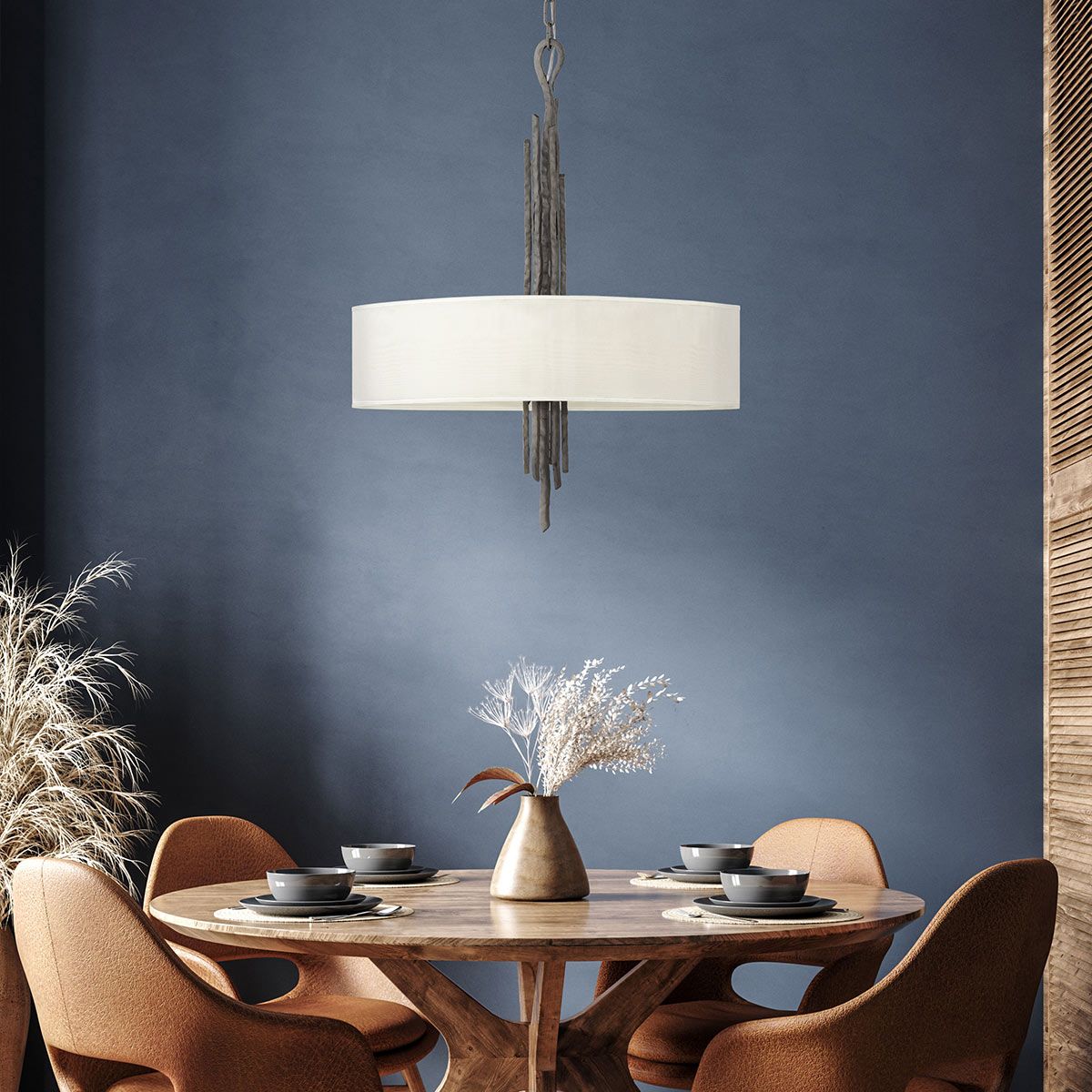Spyre 6 Light Pendant Light - Bronze