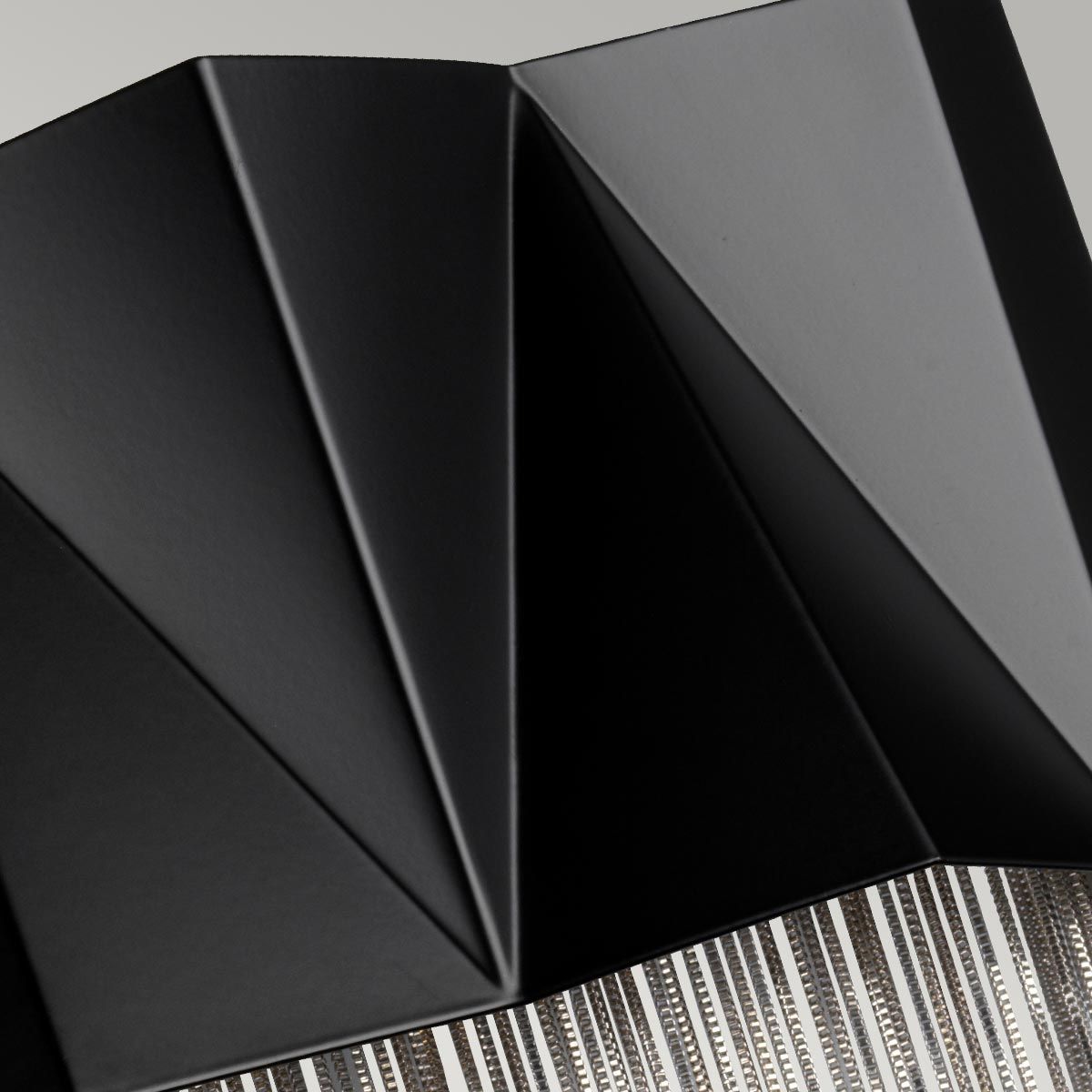 Sirena - Zuma Triple Wall Light - Black & Silver