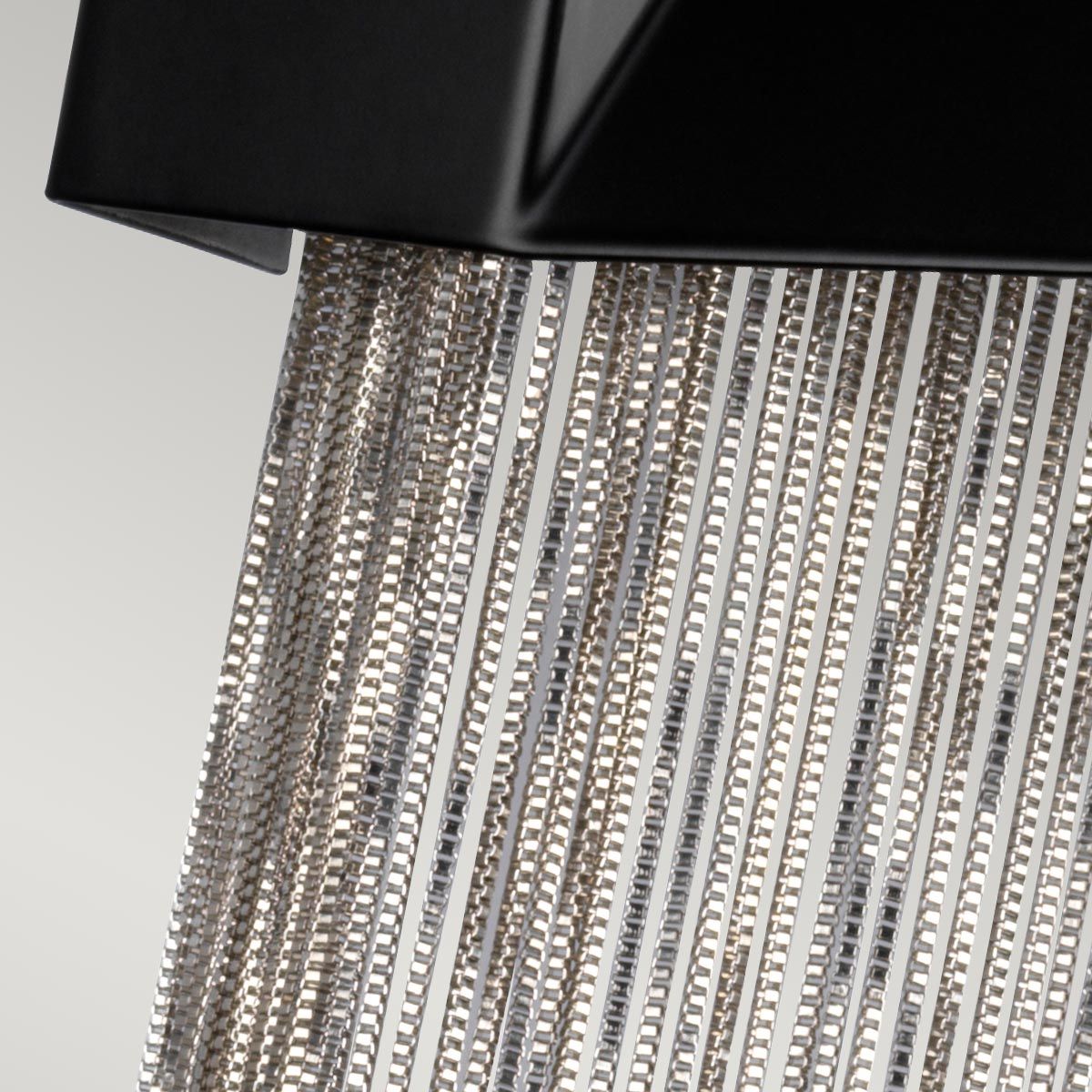 Sirena - Zuma Triple Wall Light - Black & Silver