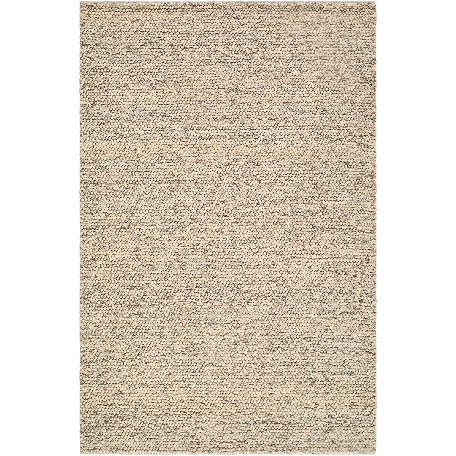 Hazar Global Wool Global Taupe & Charcoal Polyester Rug 153x219cm - product image