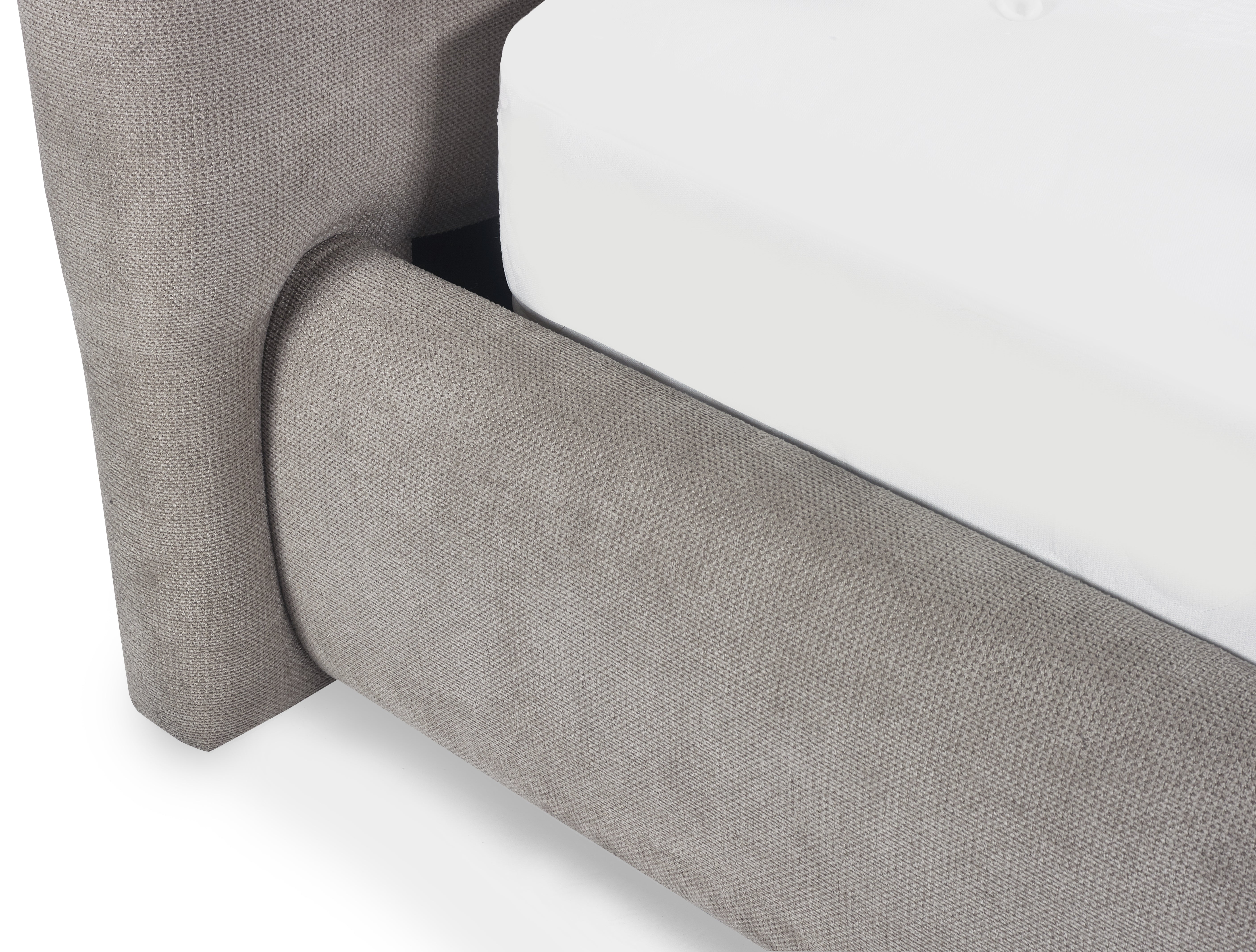 Daxton Light Taupe Double Bed