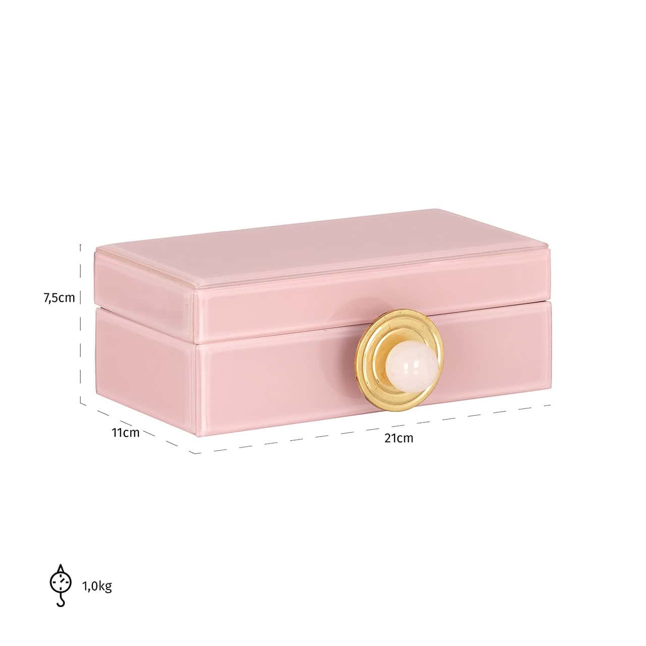 Storage box Jamila small (Pink)