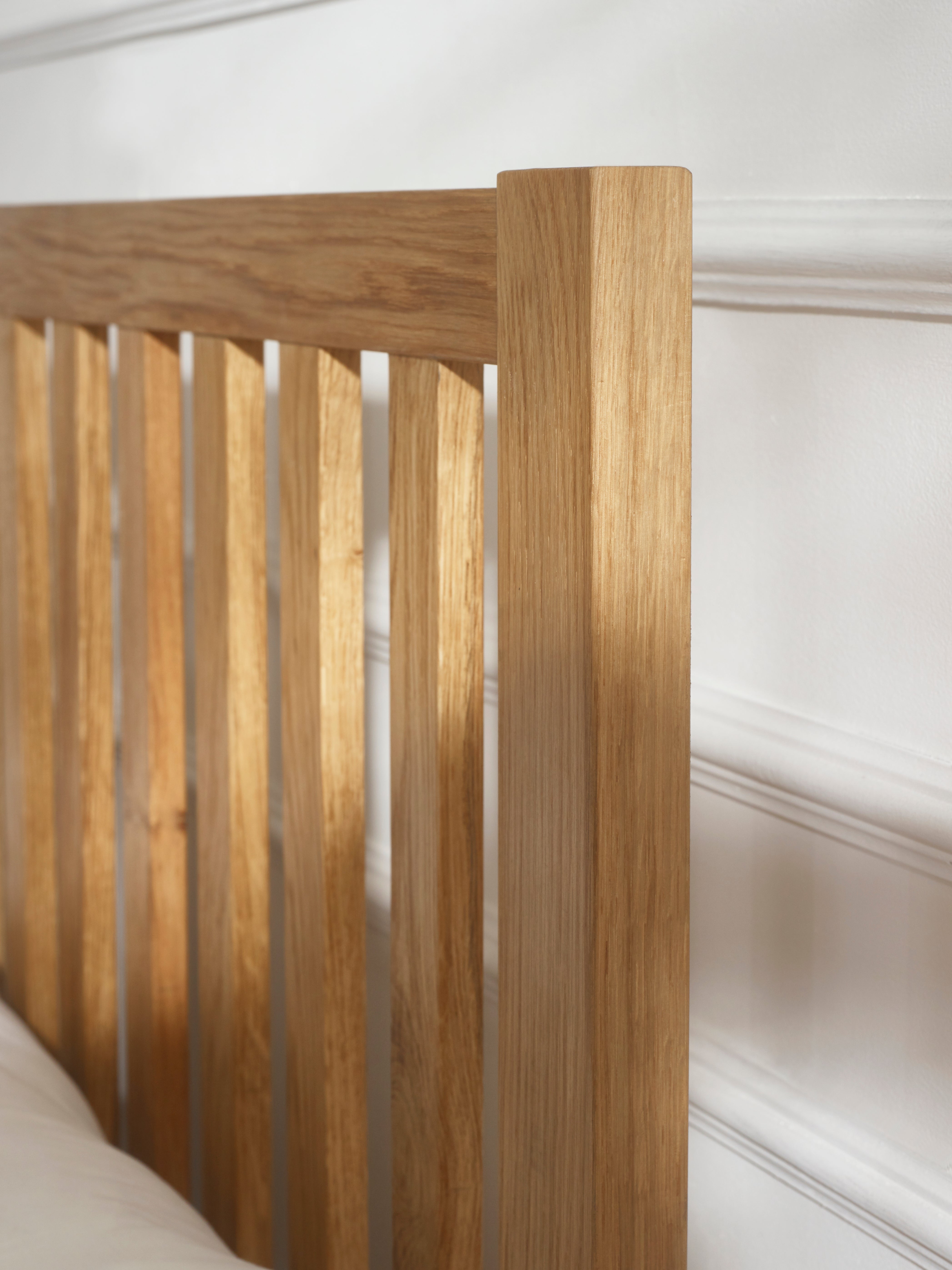 Osborne Solid Oak Wood King Bed