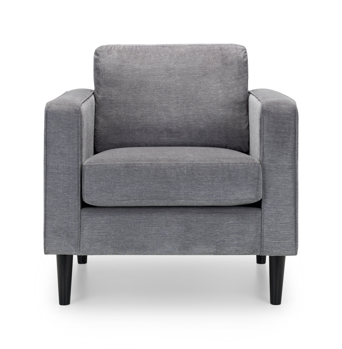 Windsor Grey Chenille Armchair