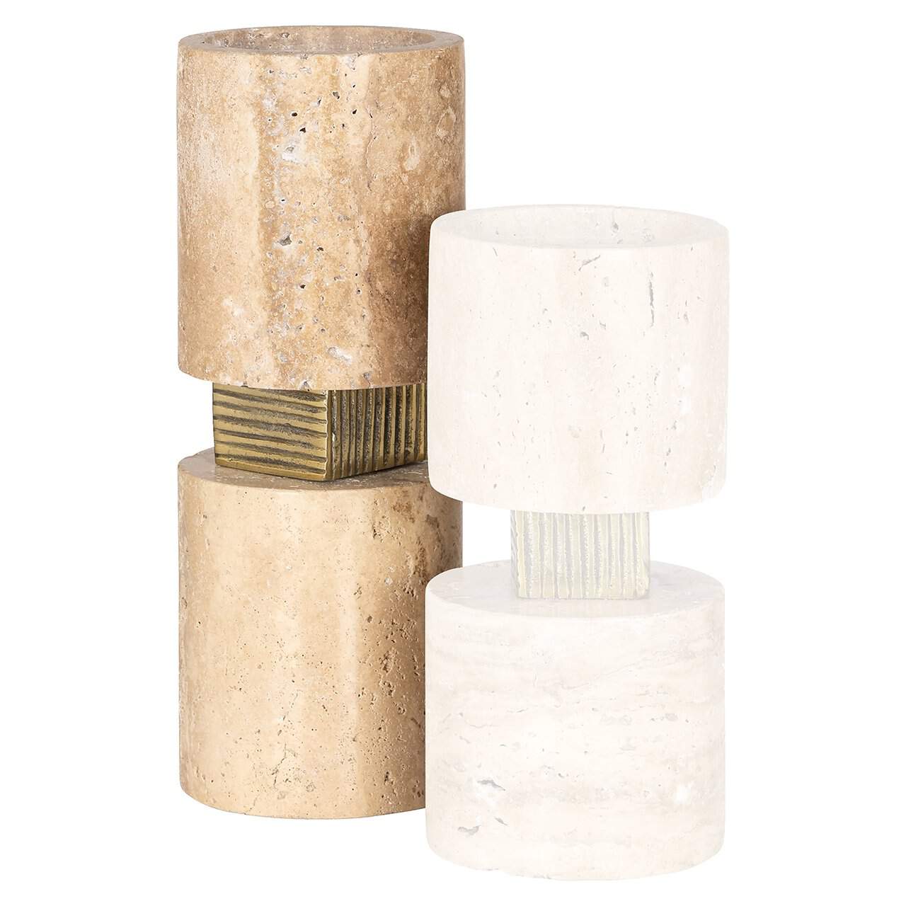 Candle holder Boaz big (Beige)