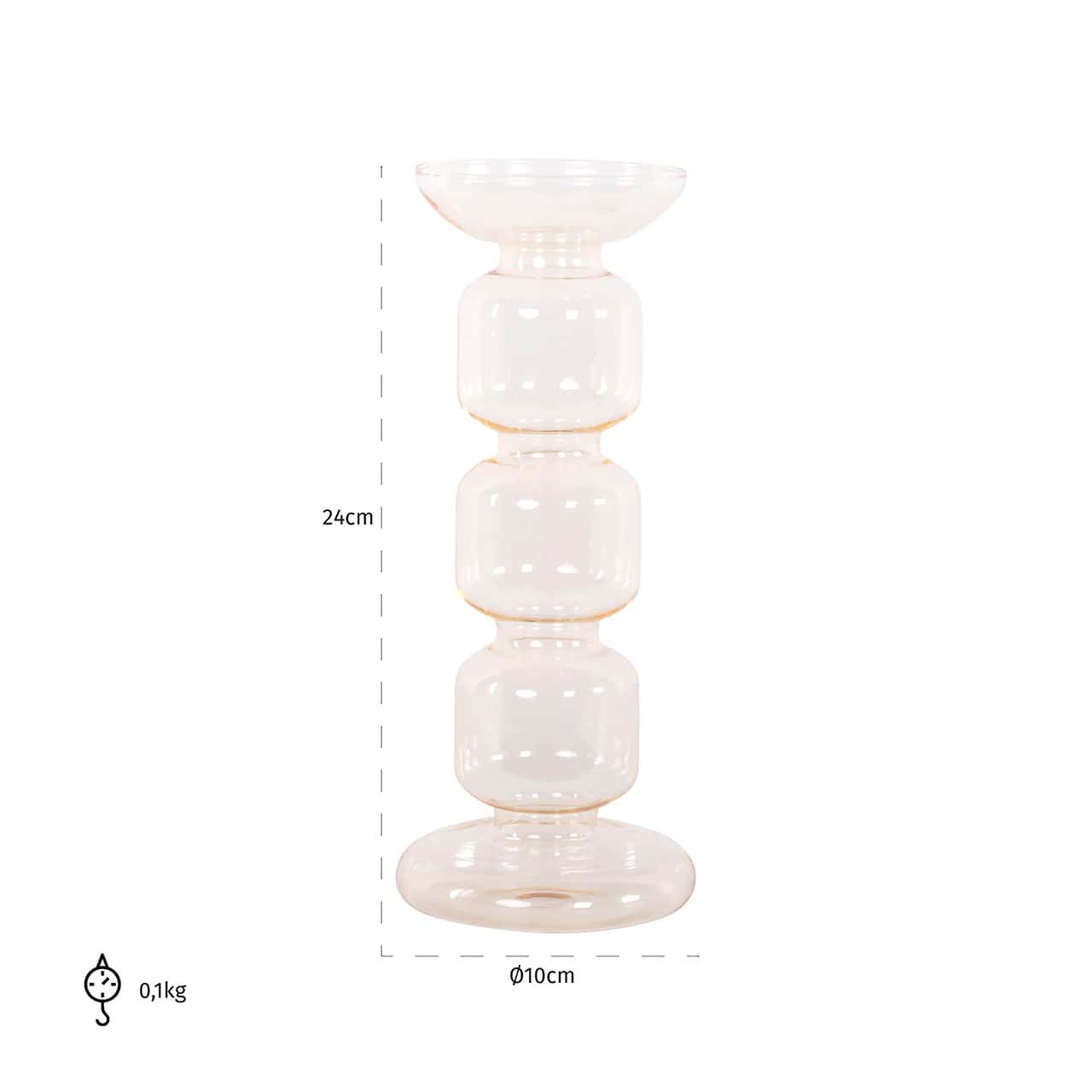 Candle holder Rabia small ()