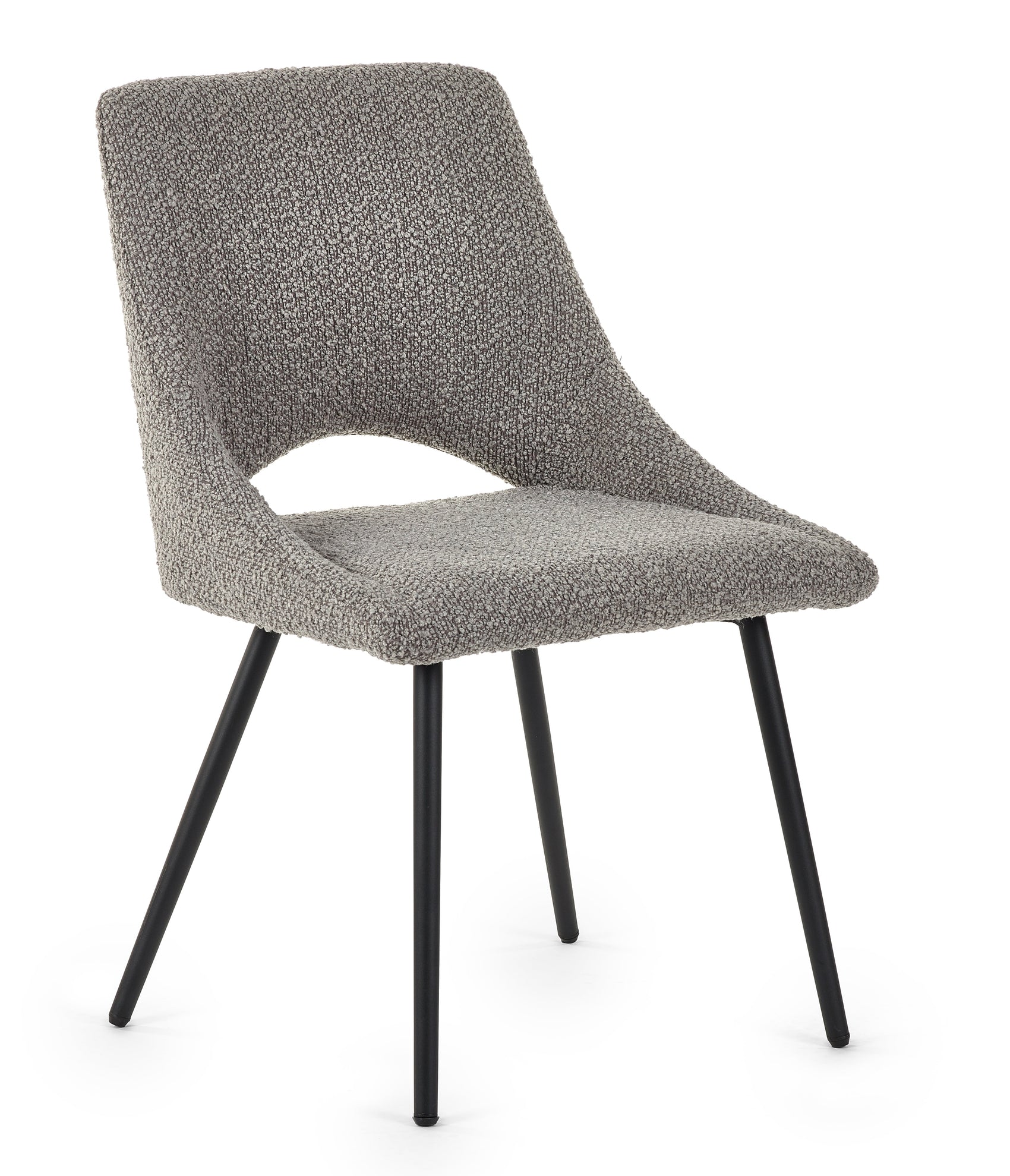 Jones Grey Boucle Dining Chair