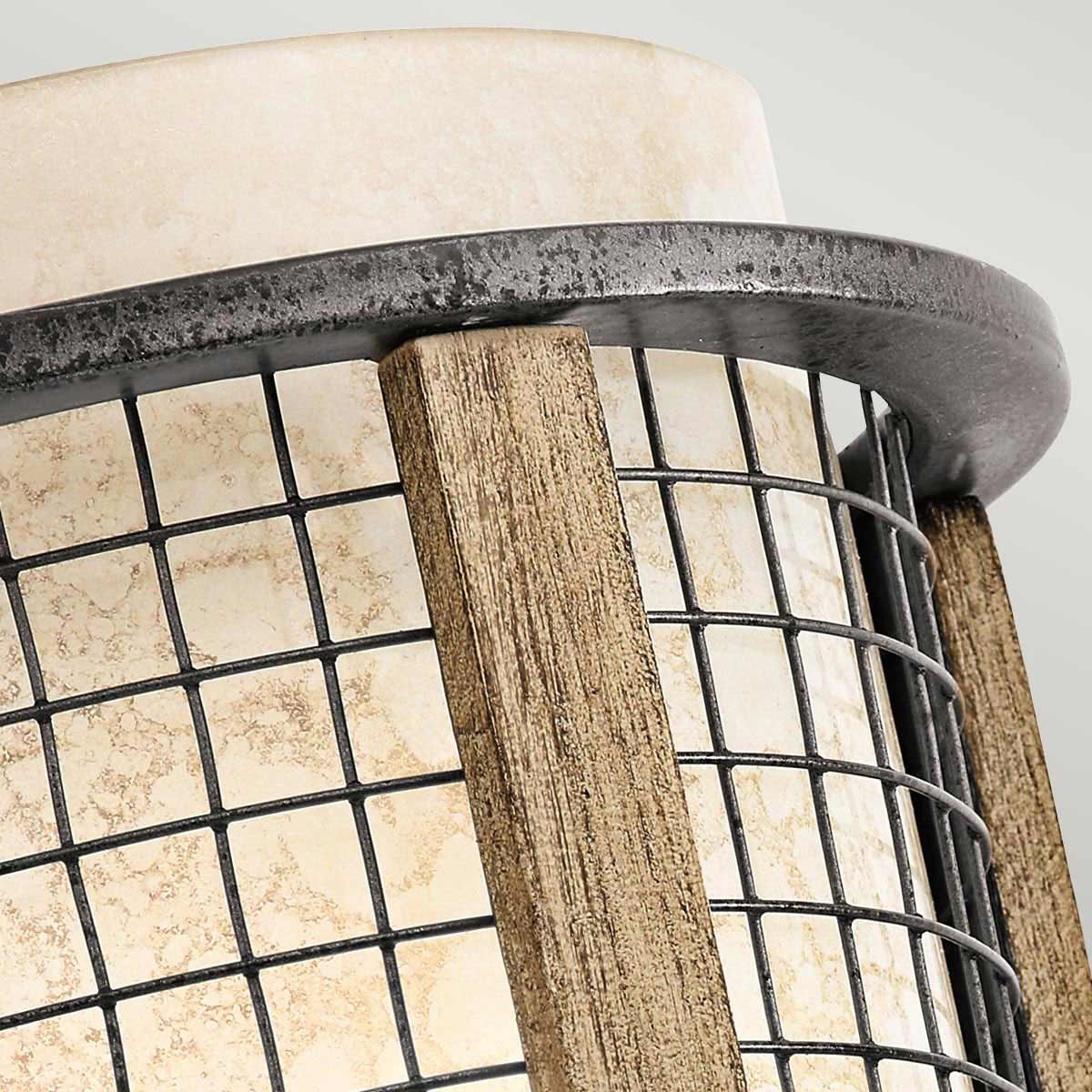Hailey Iron Mesh Single Wall Light