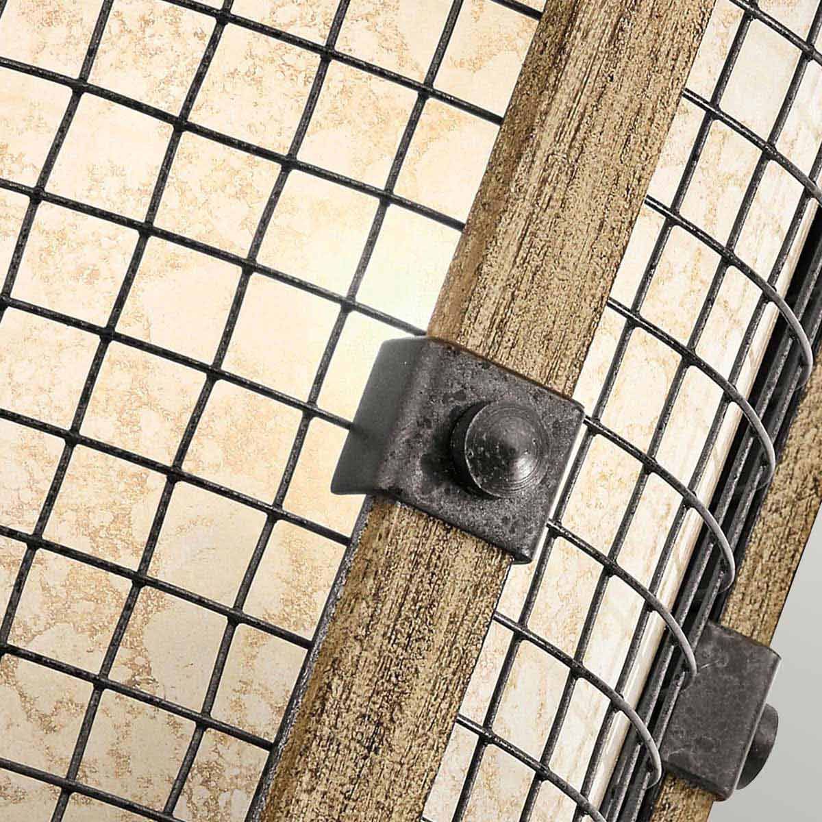 Hailey Iron Mesh Single Wall Light