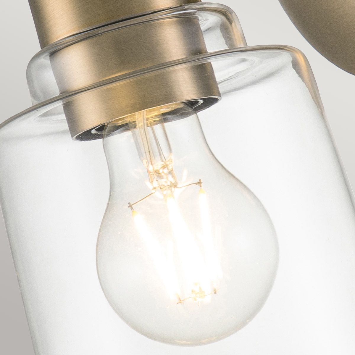 Elara Single Wall Light - Brass