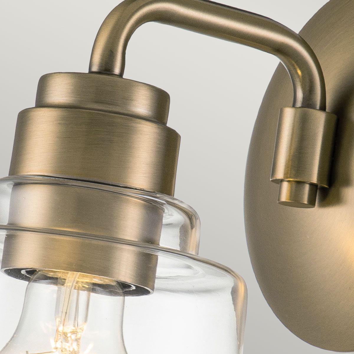 Elara Single Wall Light - Brass