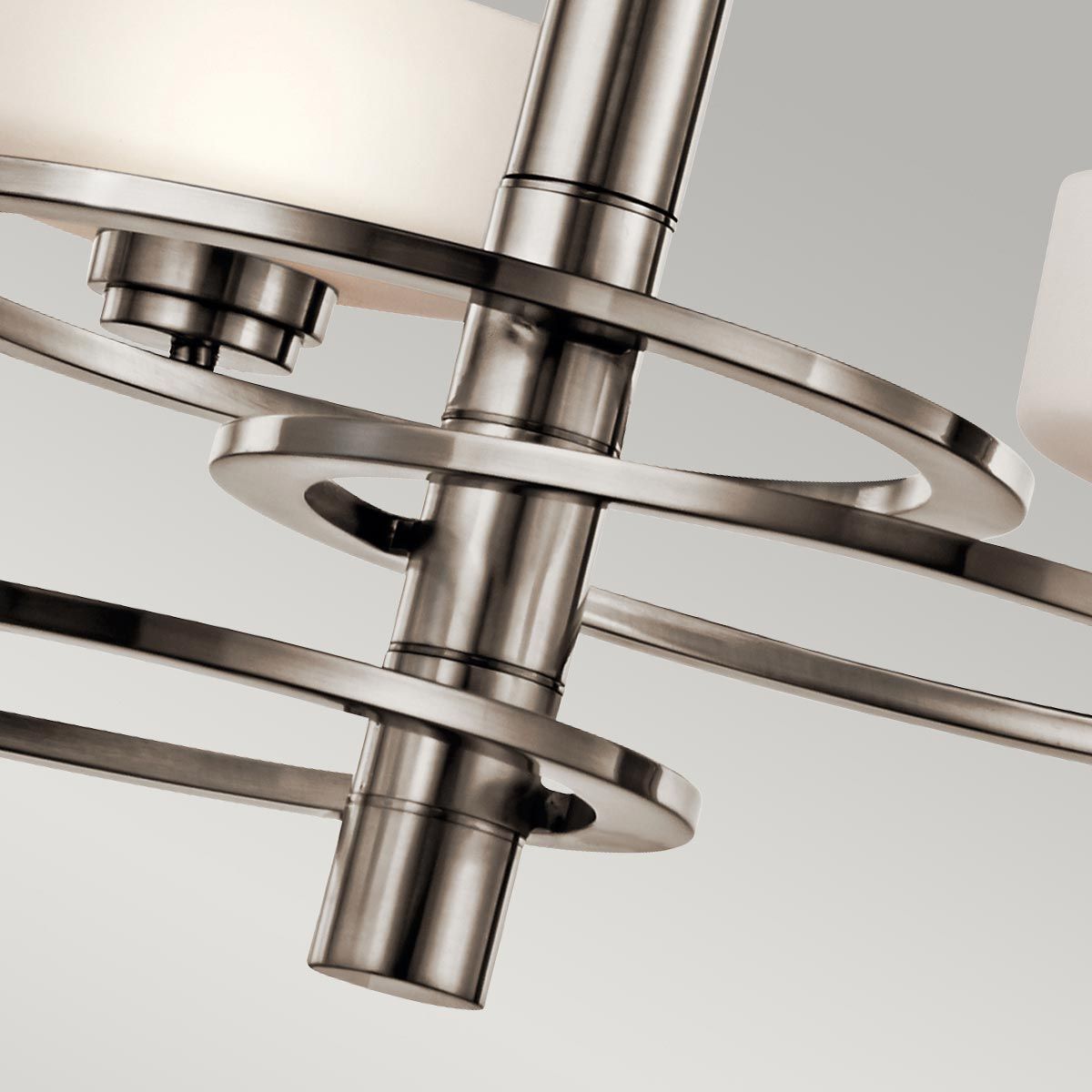 Oliveto Triple Chandelier - Pewter