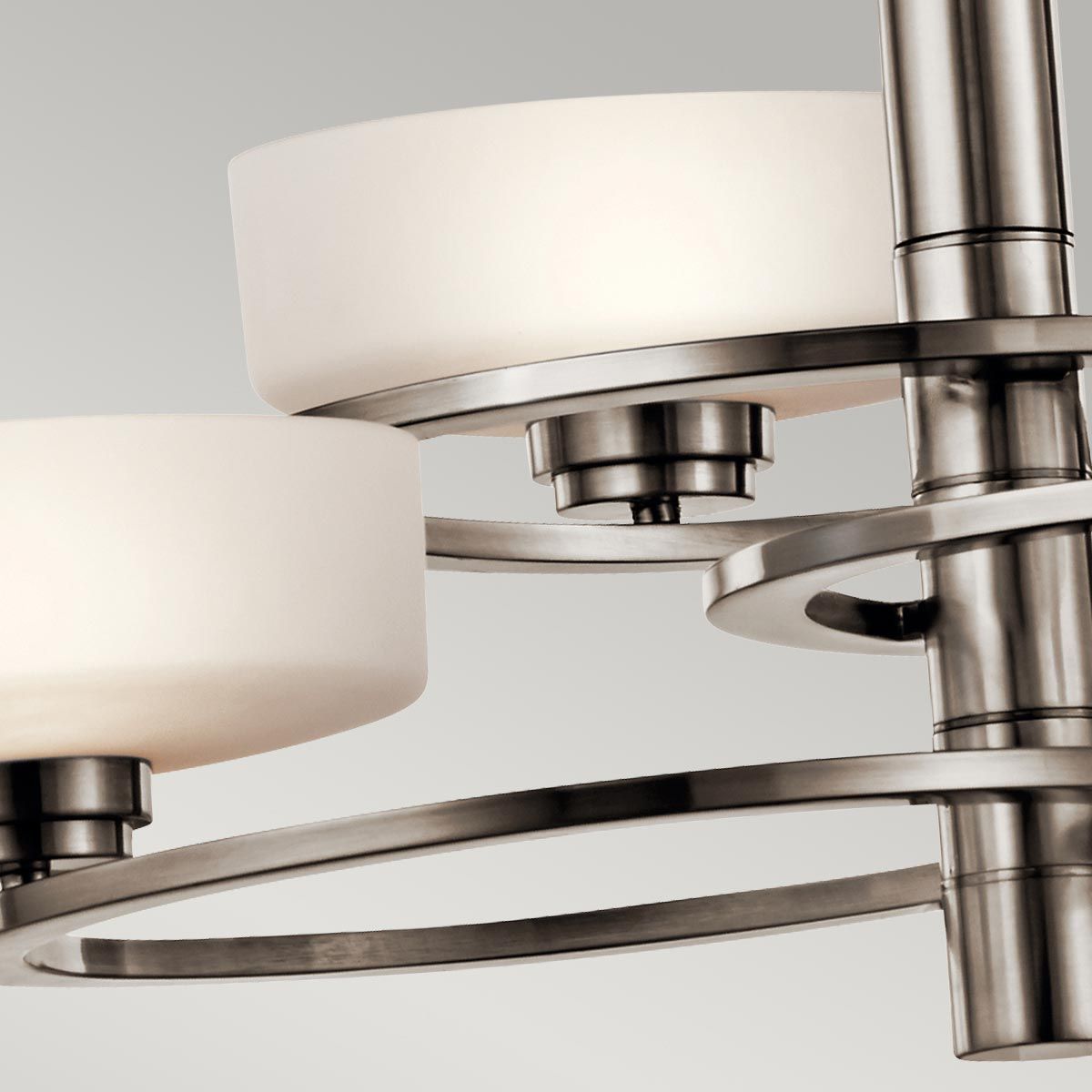 Oliveto Triple Chandelier - Pewter