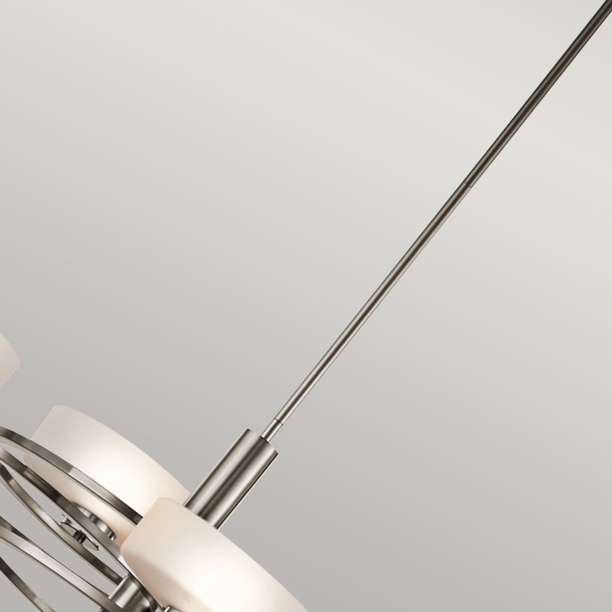 Oliveto 5 Light Chandelier - Pewter