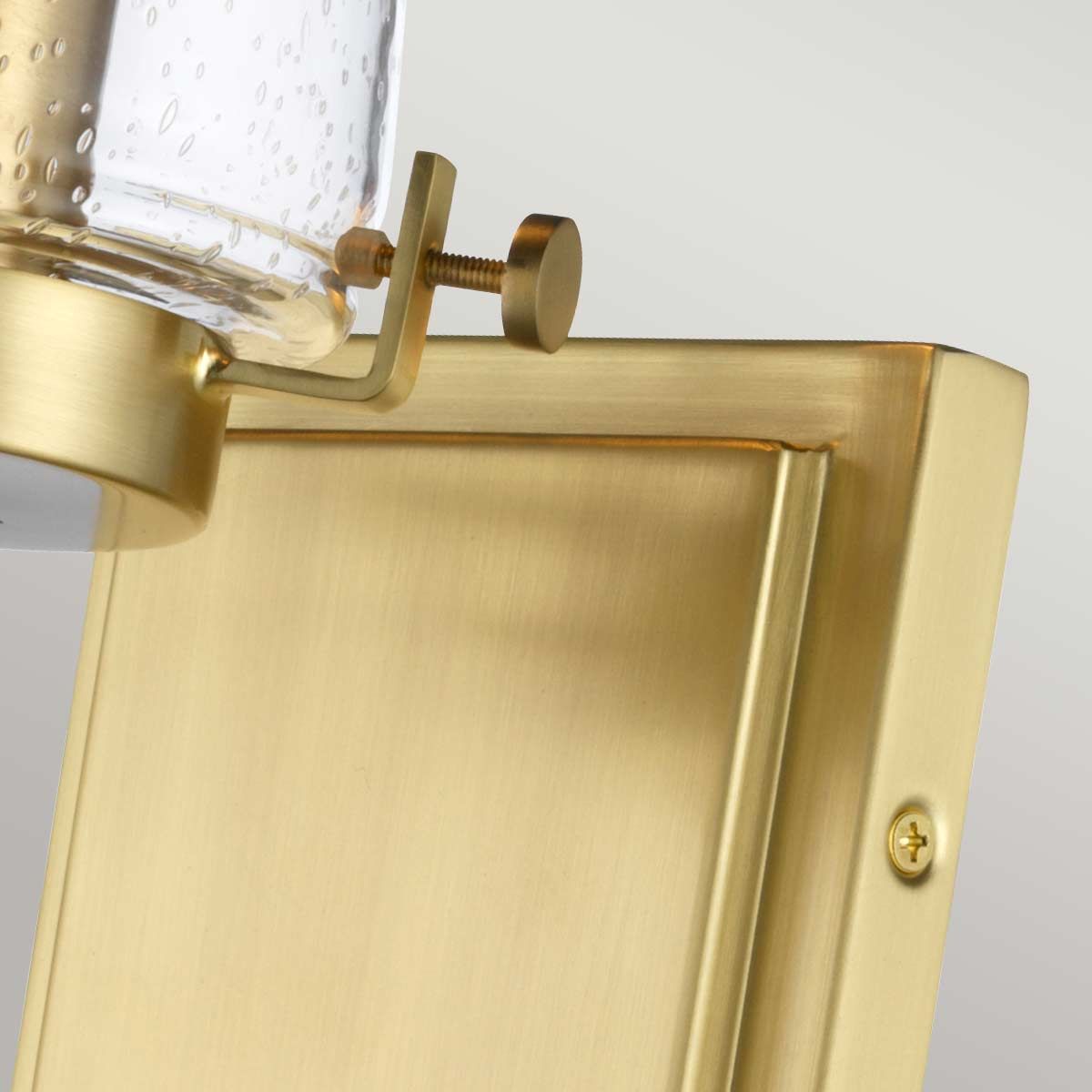 Cagney Single Wall Light - Brass