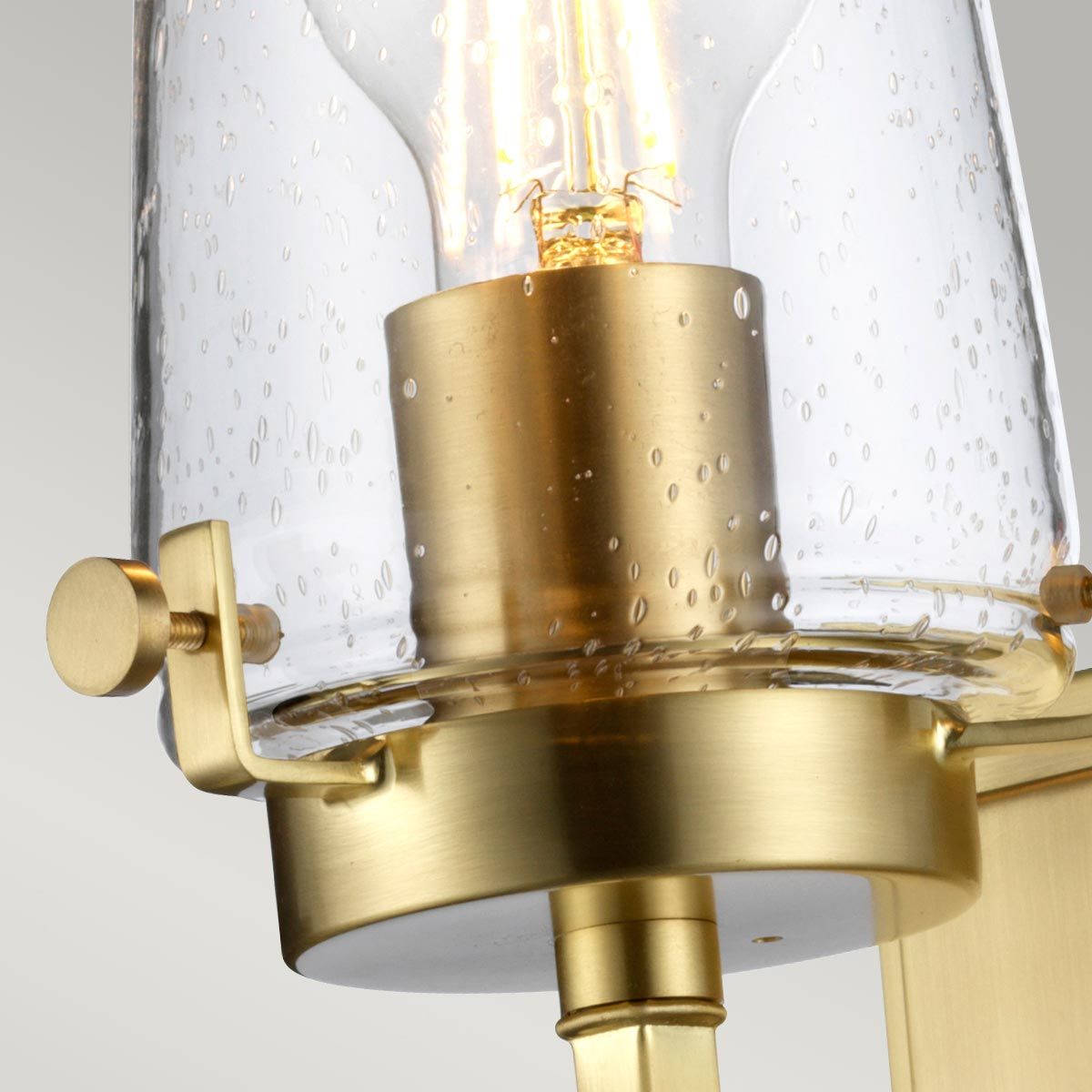 Cagney Single Wall Light - Brass