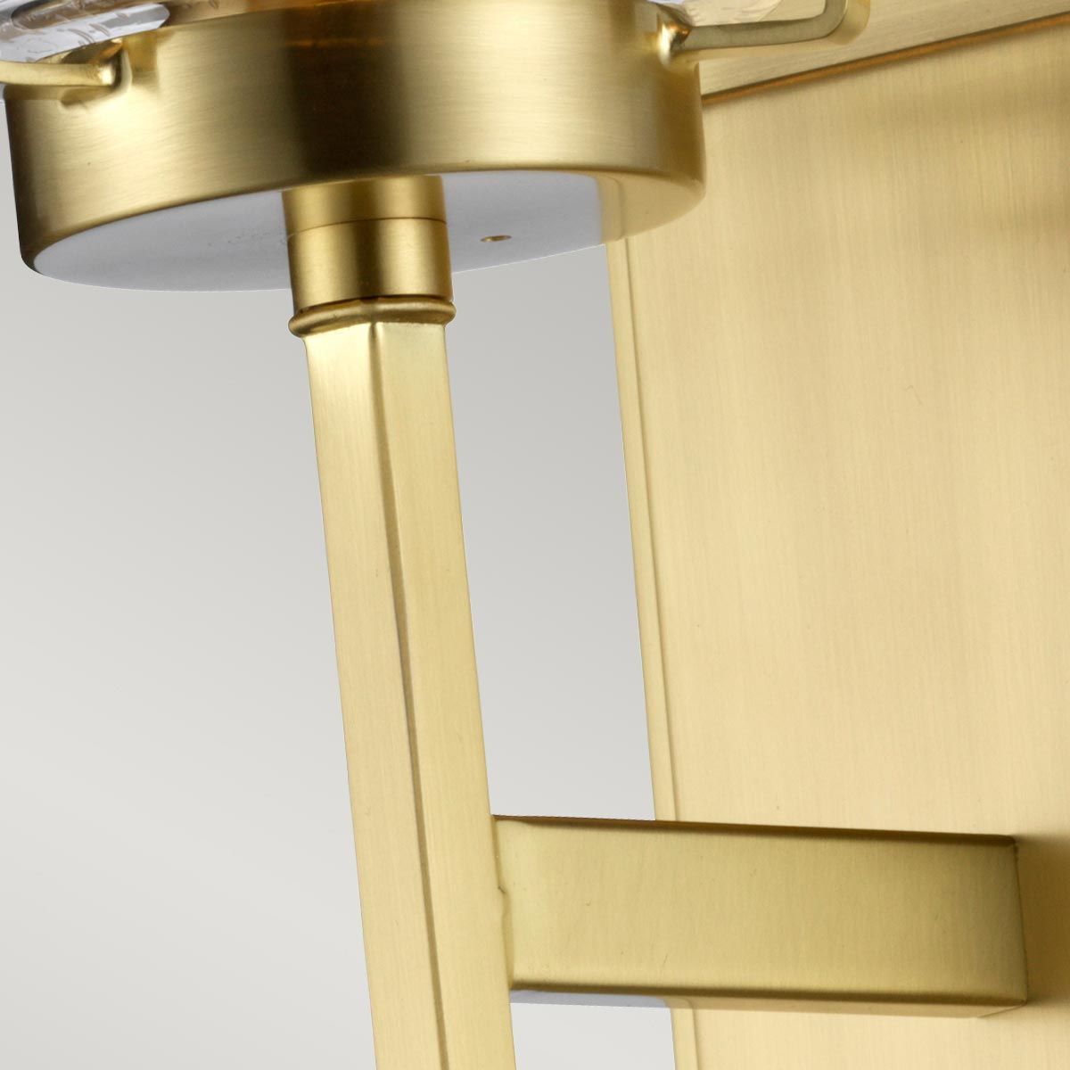 Cagney Single Wall Light - Brass