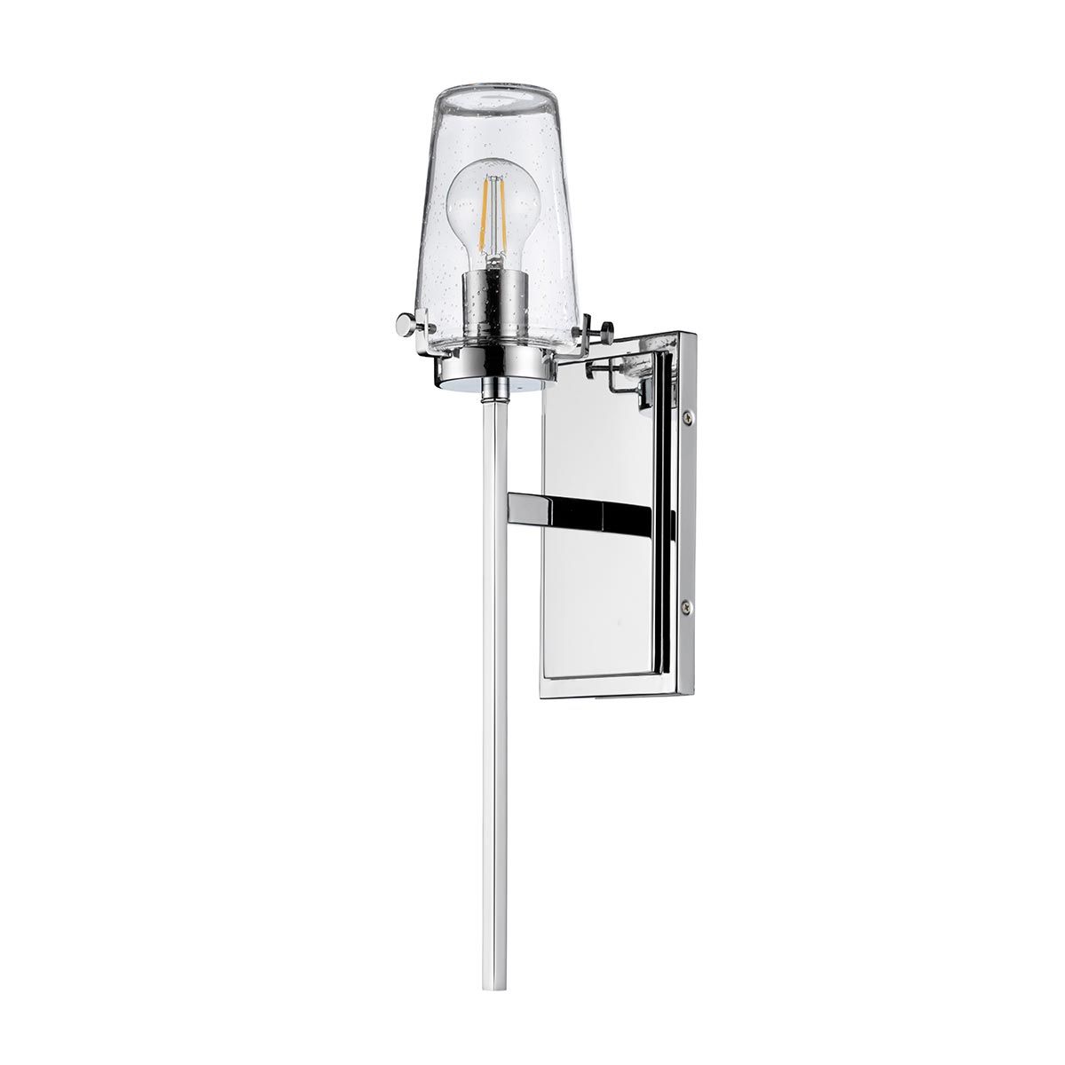 Cagney Single Wall Light - Chrome