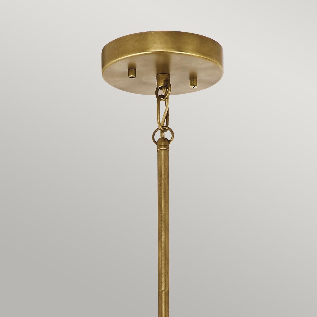 Muse Triple Pendant Light - Brass