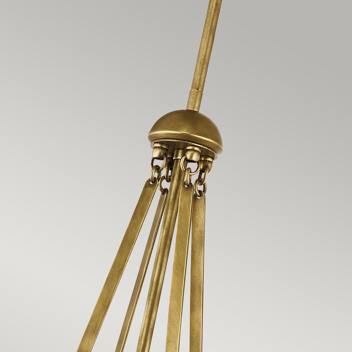 Muse Triple Pendant Light - Brass