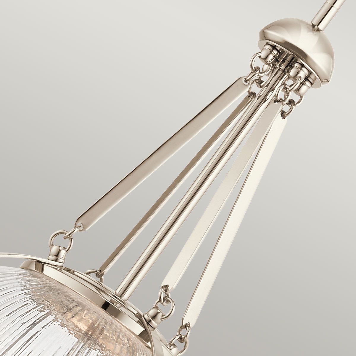 Muse Triple Pendant Light - Nickel