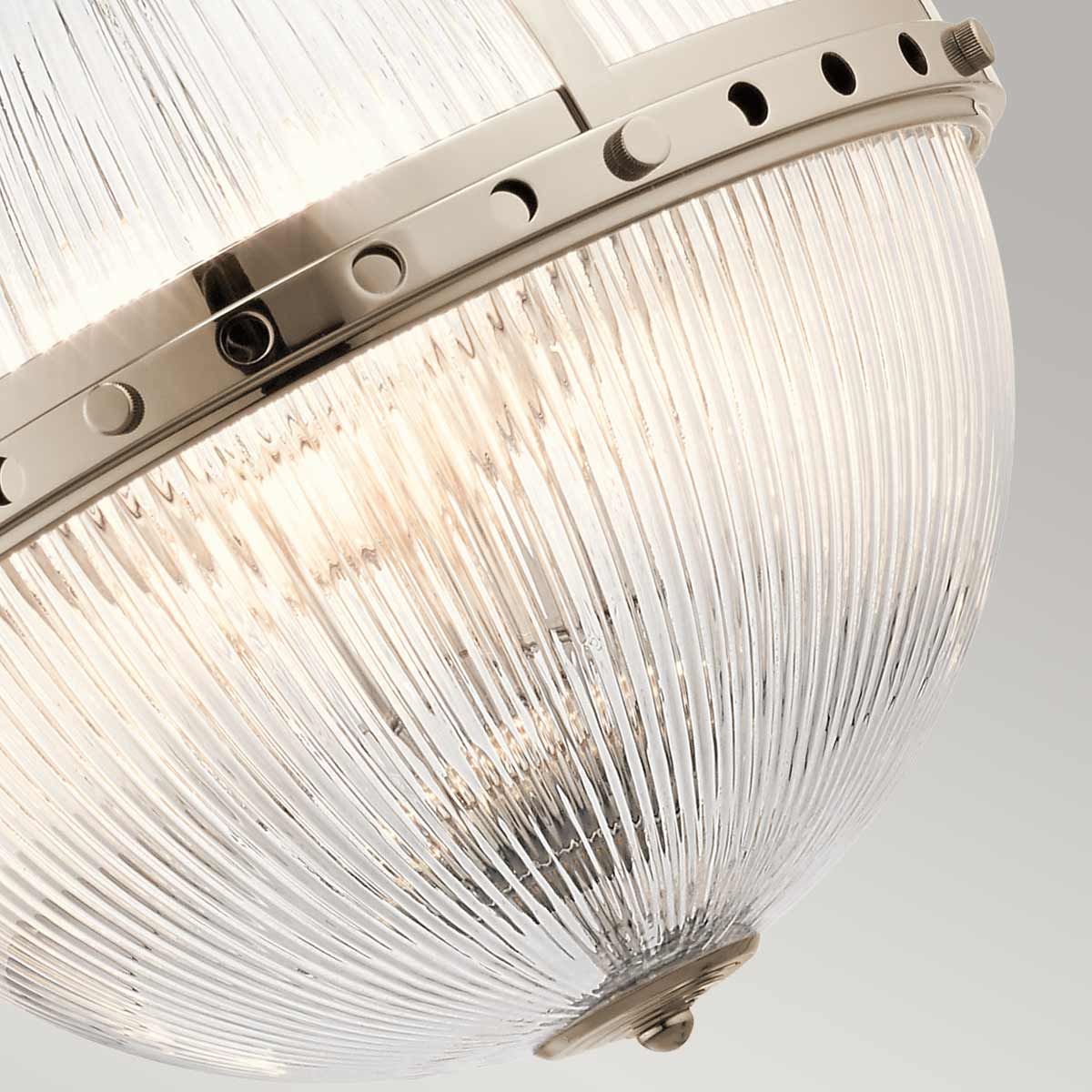 Muse Triple Pendant Light - Nickel