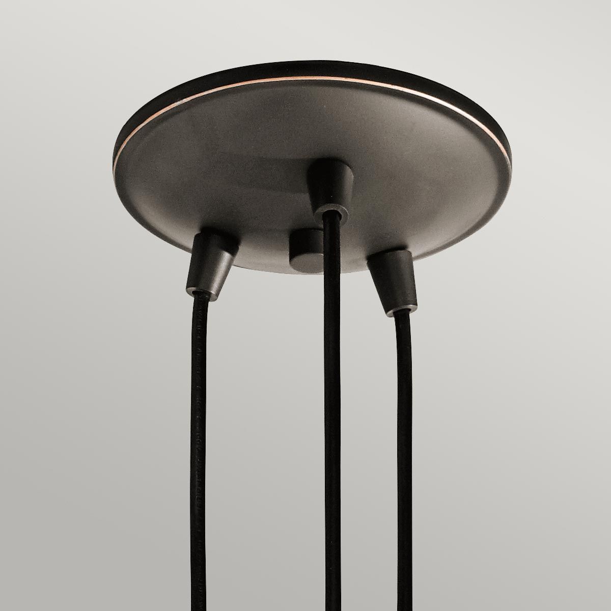 Walland Triple Pendant Light - Bronze