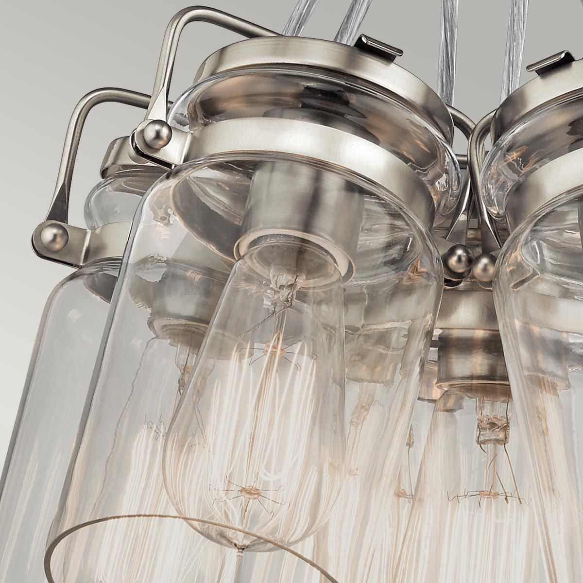 Walland 6 Light Pendant Light - Nickel
