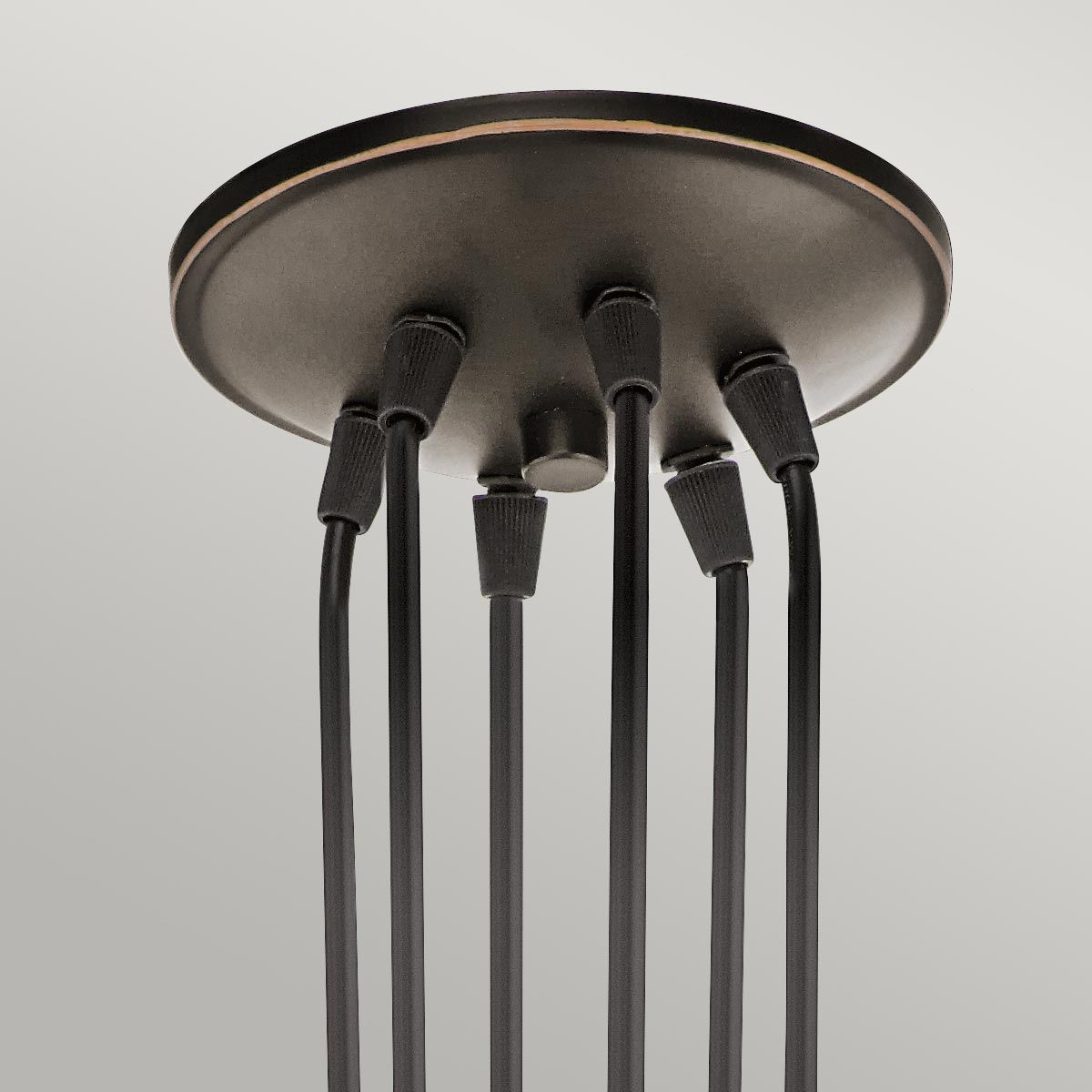 Walland 6 Light Pendant Light - Bronze