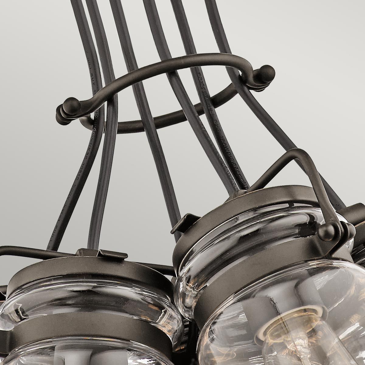 Walland 6 Light Pendant Light - Bronze