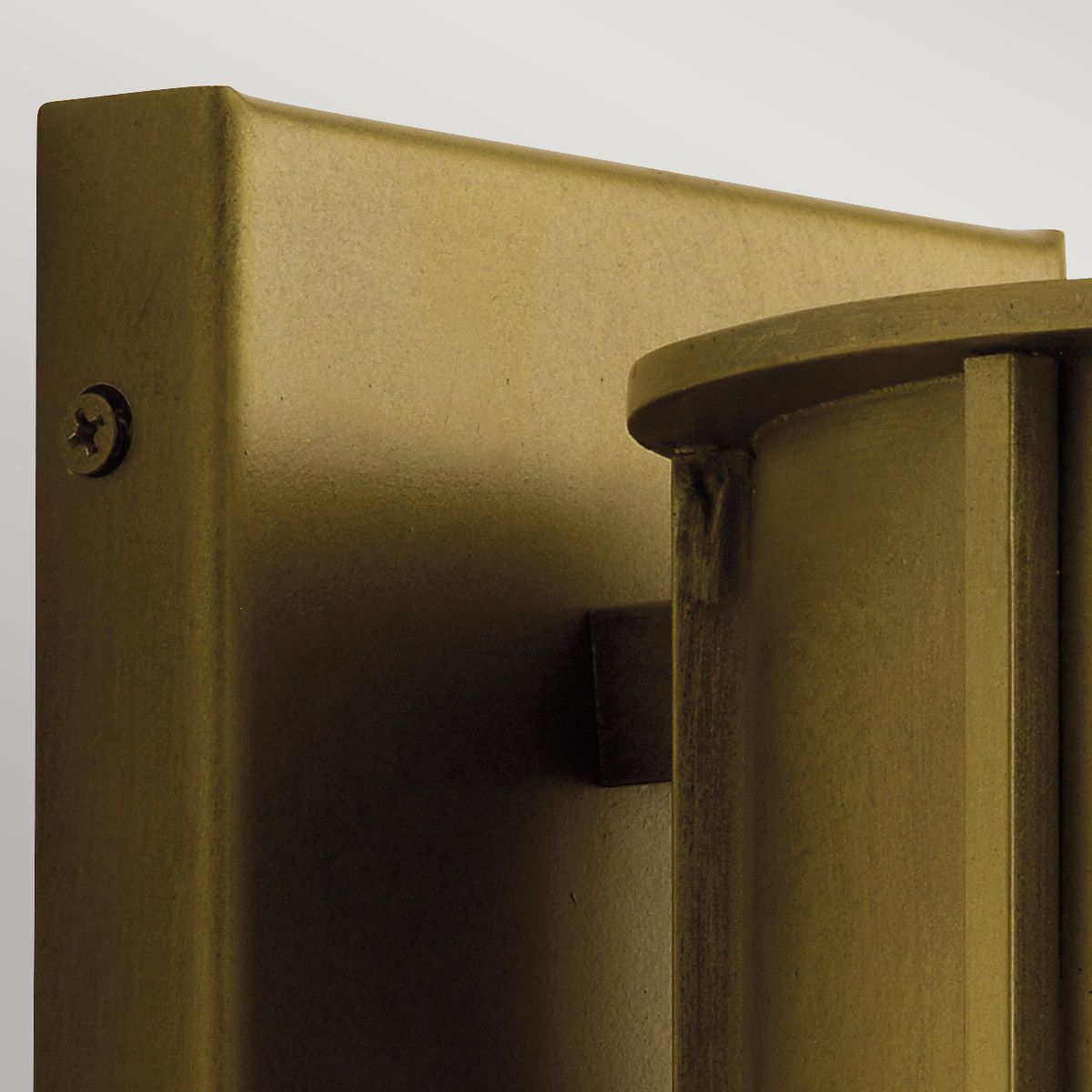 Oldfield Single Medium Wall Lantern - Brass