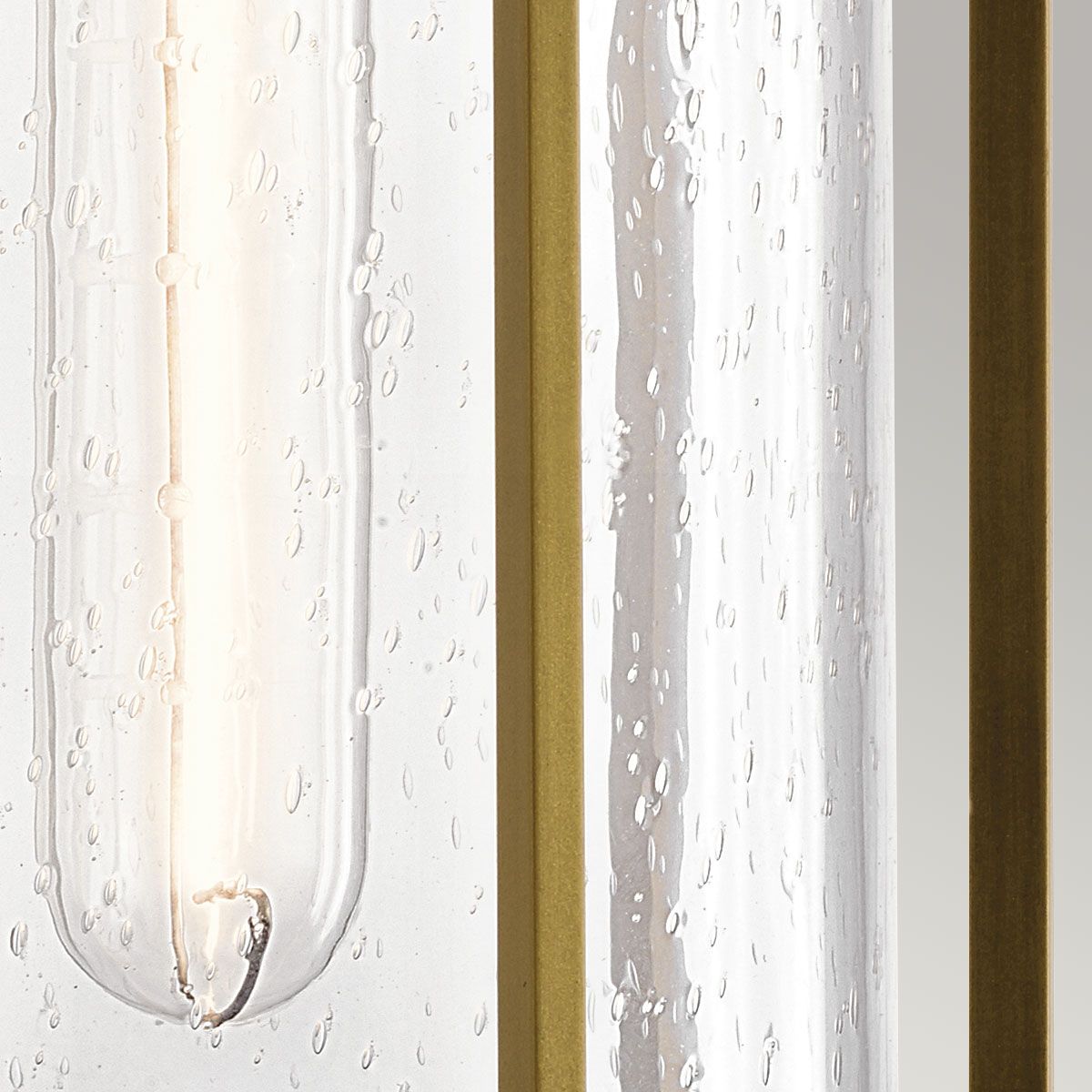 Oldfield Single Medium Wall Lantern - Brass