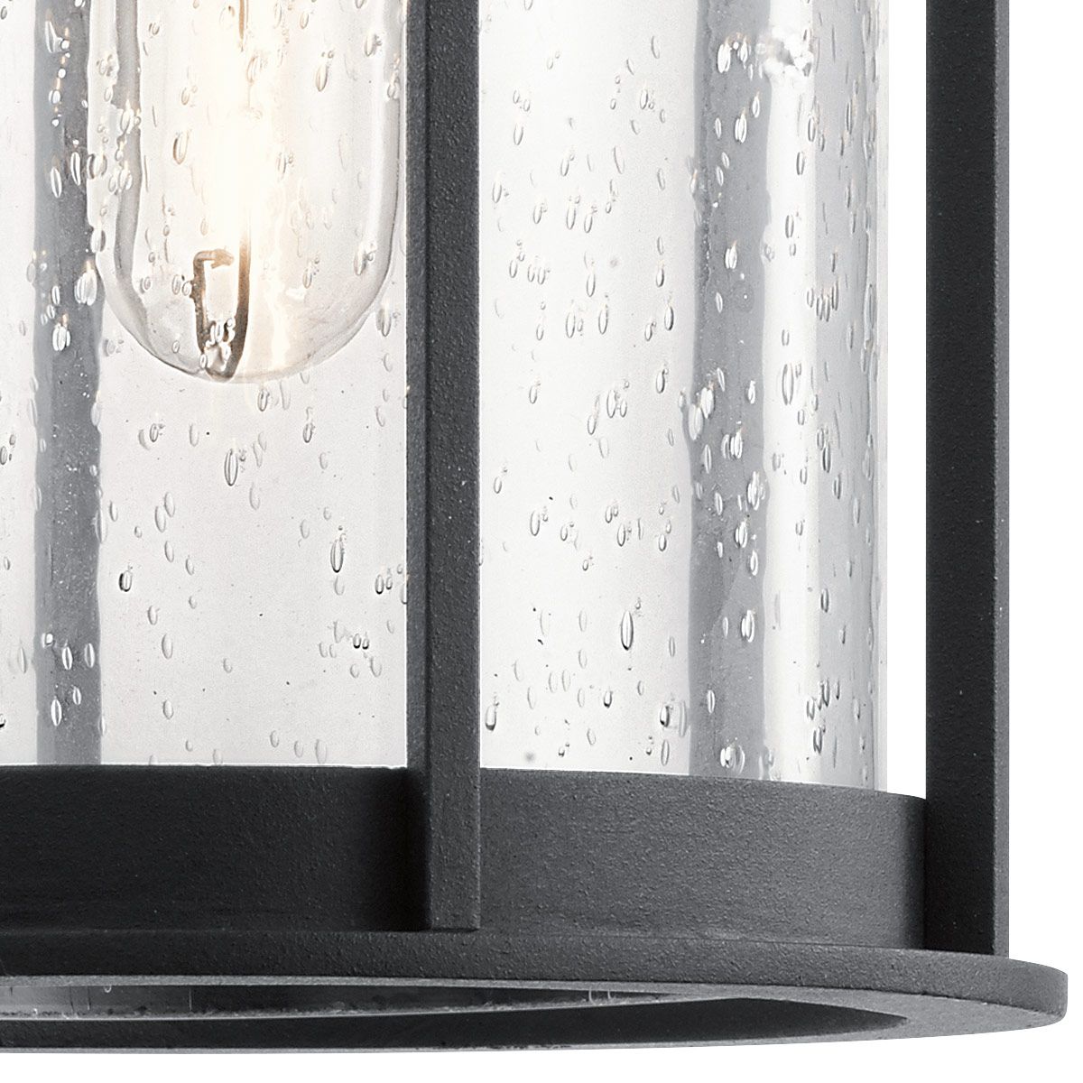 Oldfield Single Medium Wall Lantern - Black