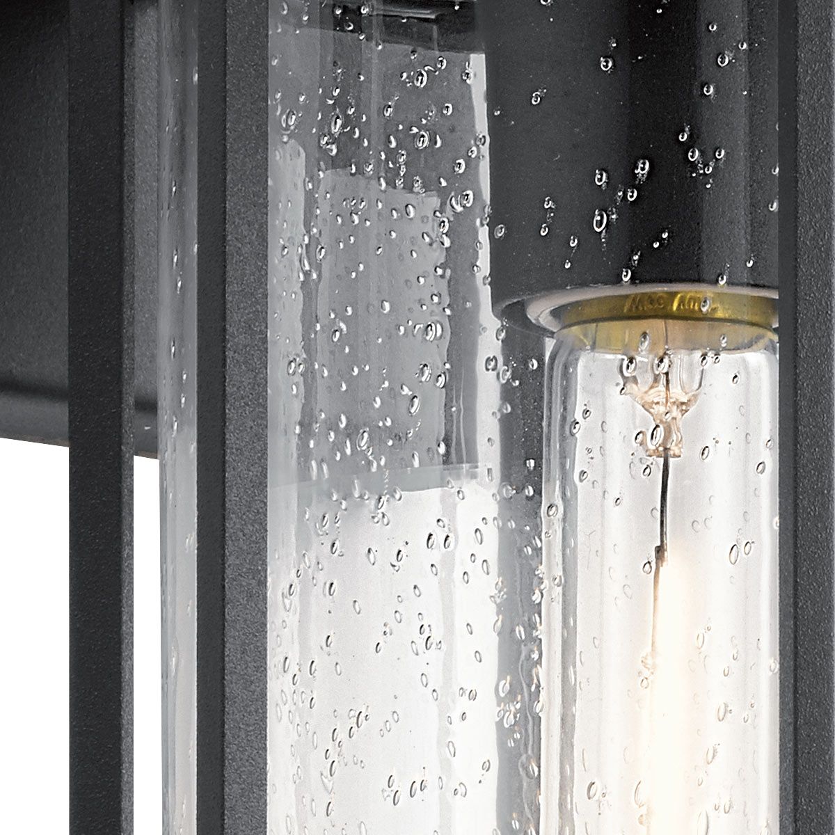 Oldfield Single Medium Wall Lantern - Black