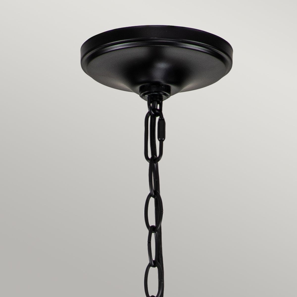 Downton  12 Light Chandelier - Black