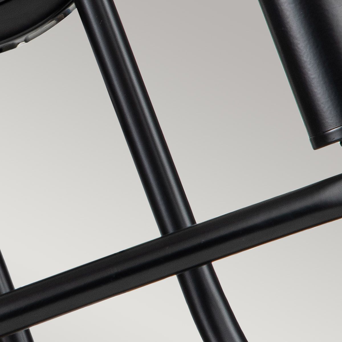 Downton 2lt Wall light - Black